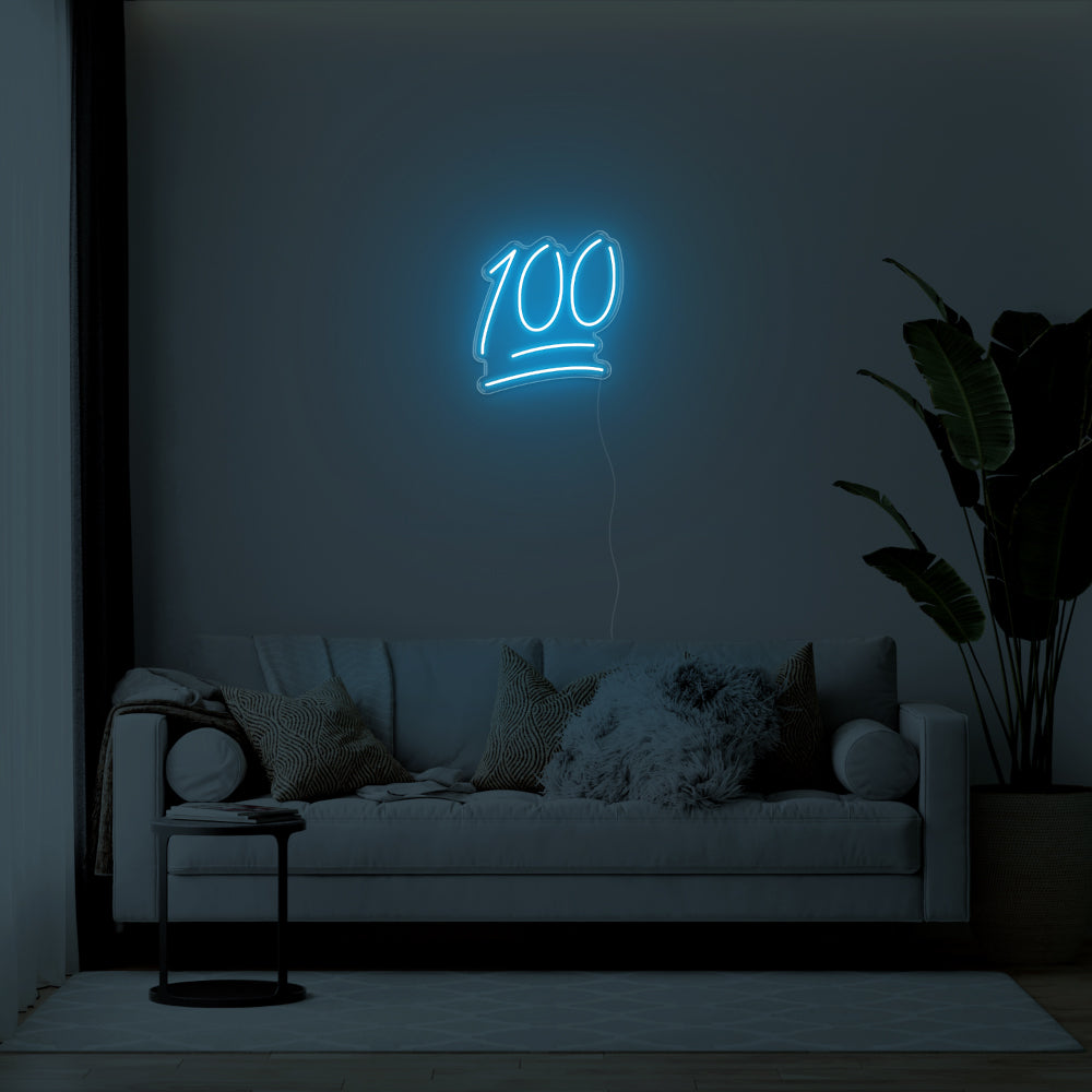 100 LED Neon Sign