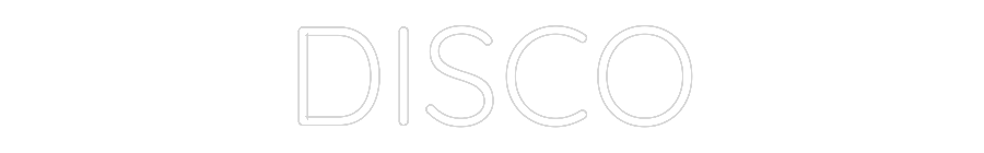 Custom Neon Text - DISCO