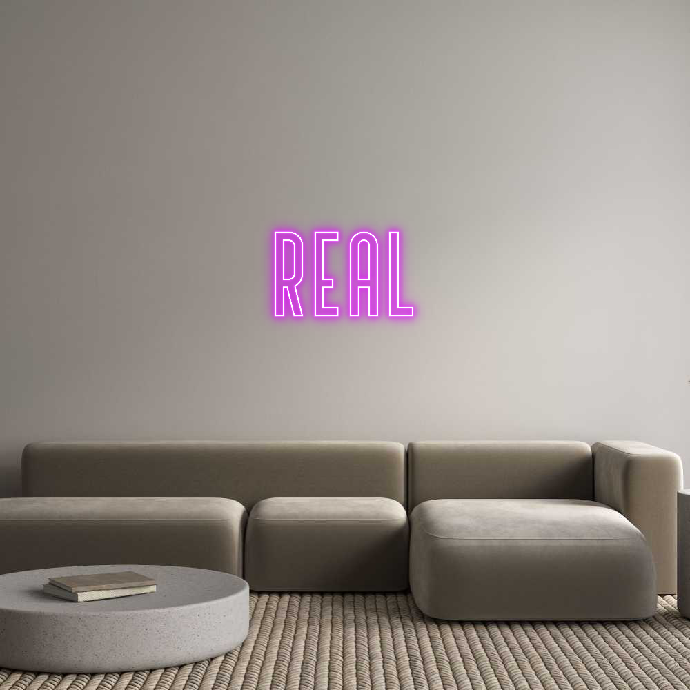 Custom Neon Text - Real