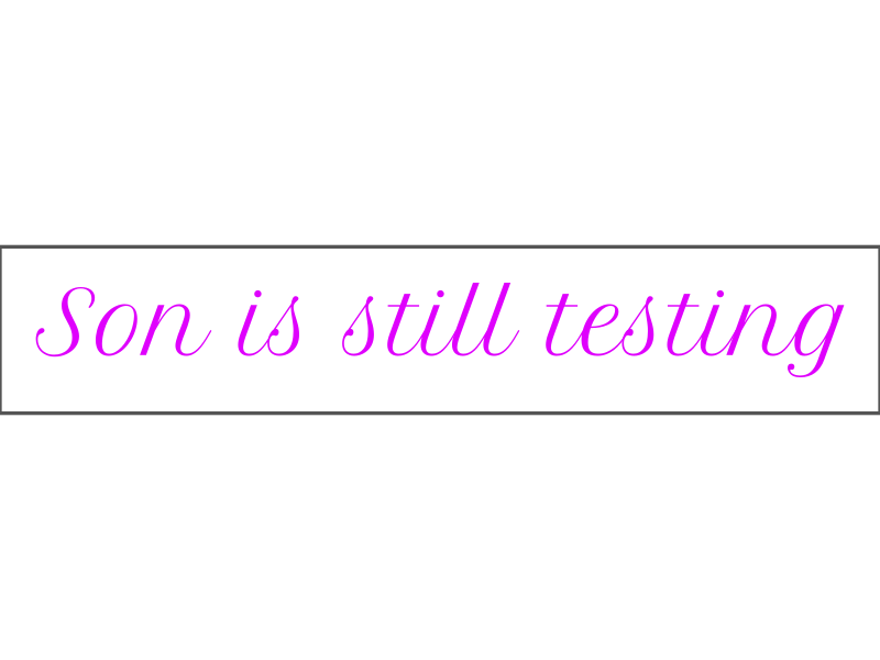 Custom Neon Sign - Order #976