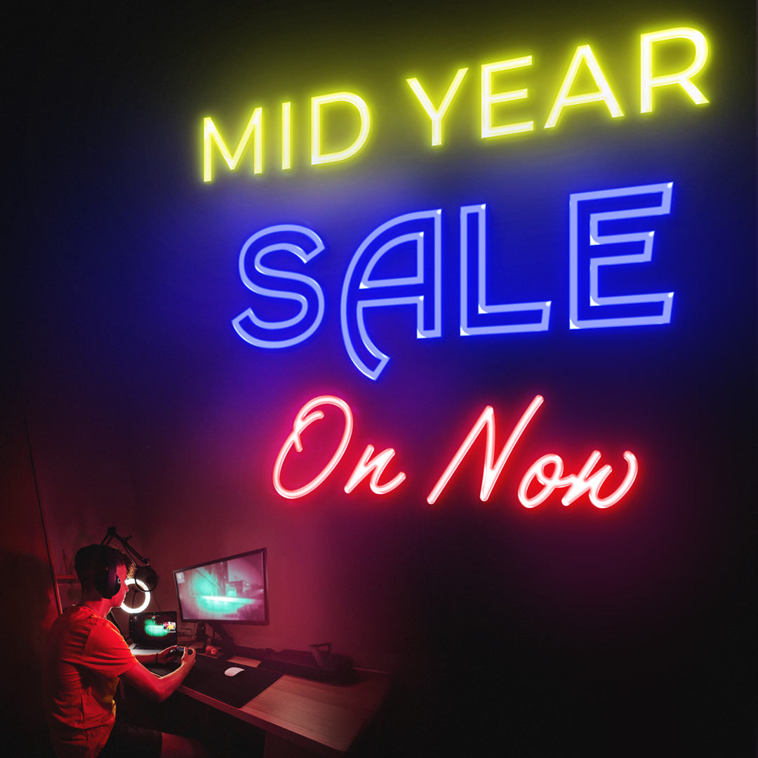 Custom Neon Signs - Neon LED Lights For Indoor and Outdoor - High Quality Personalised Text - 3 Year Warranty - Mid Year Sale