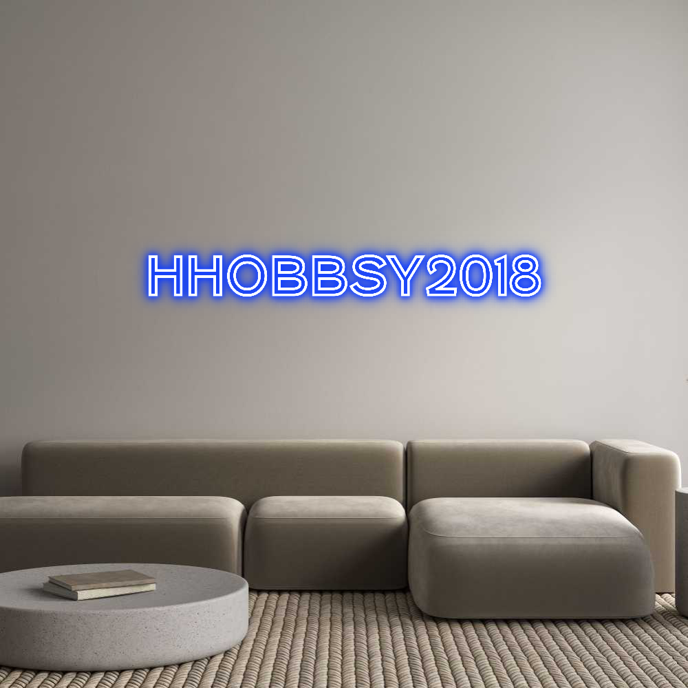 Custom Neon Text - Hhobbsy2018