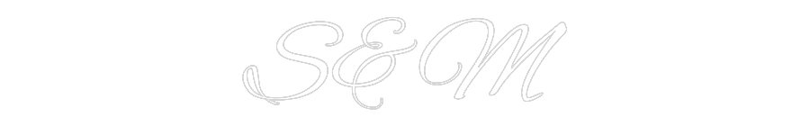 Custom Neon Text - S&M