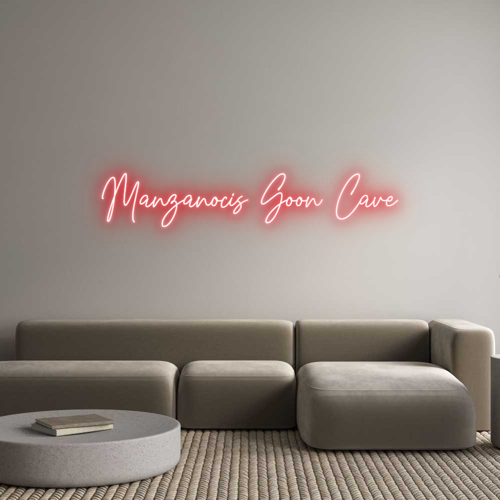 Custom Neon Text - Manzanocis Go...