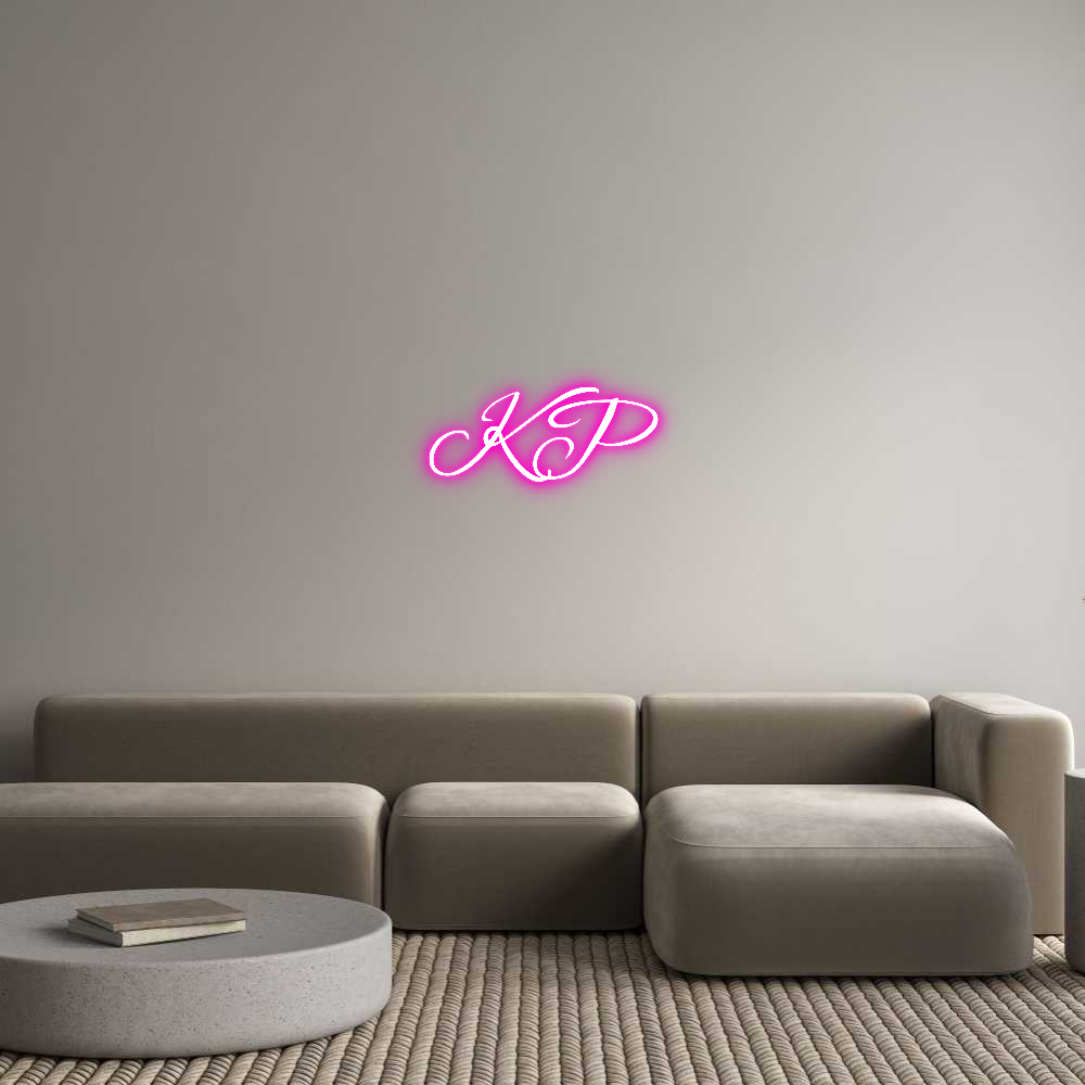 Custom Neon Text - KP