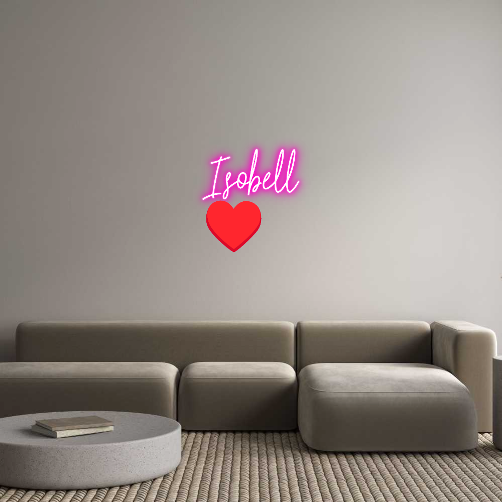 Custom Neon Text- Isobell
♥️