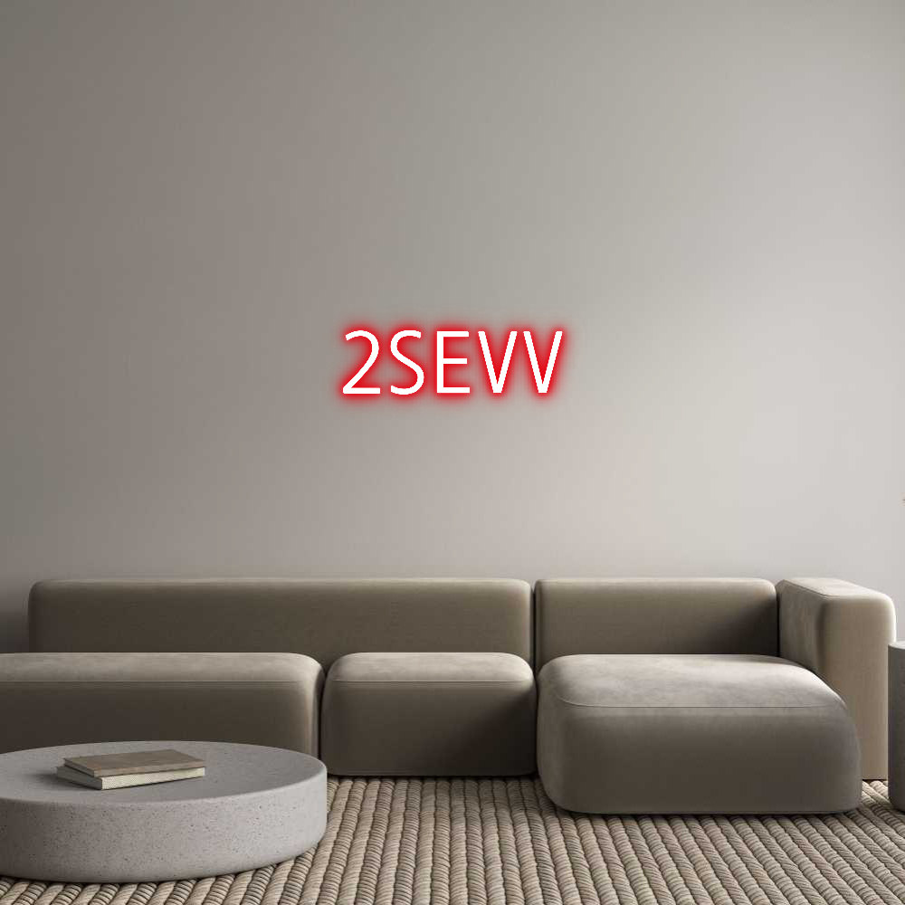 Custom Neon Text - 2SEVV