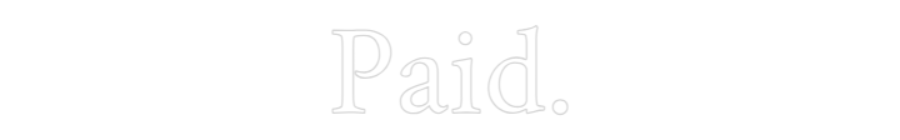 Custom Neon Text - Paid.