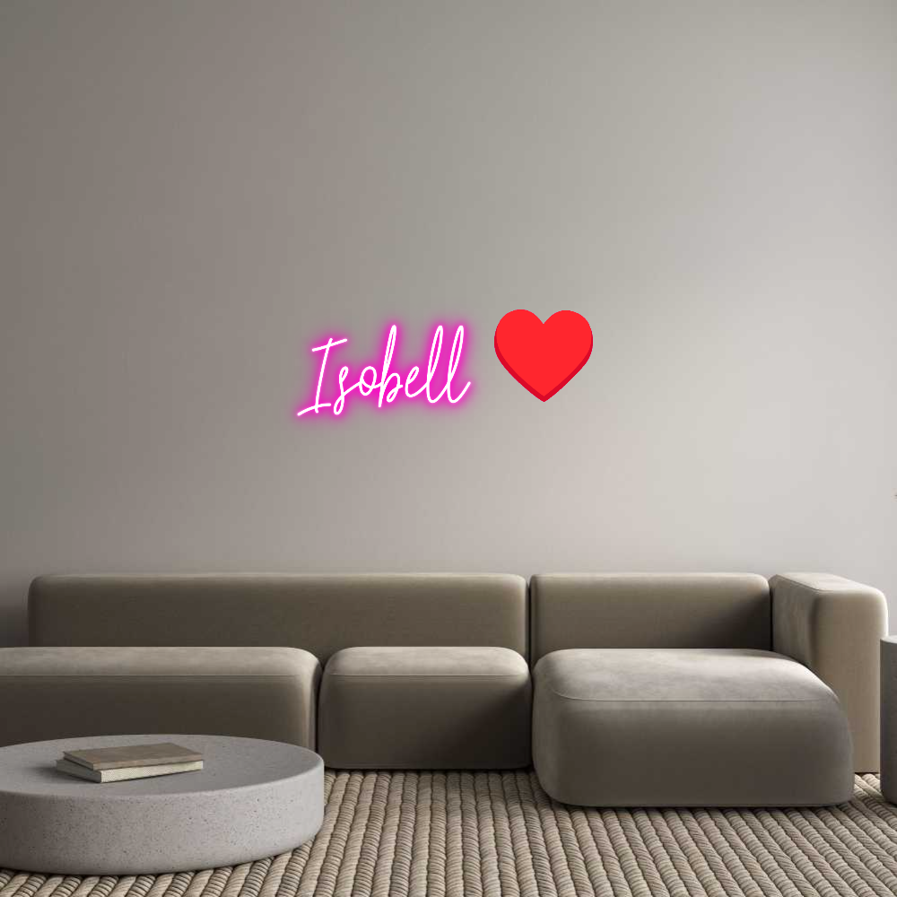 Custom Neon Text- Isobell ♥️