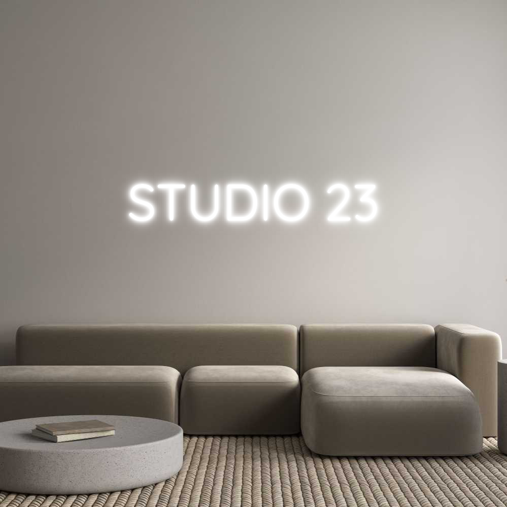 Custom Neon Text - STUDIO 23