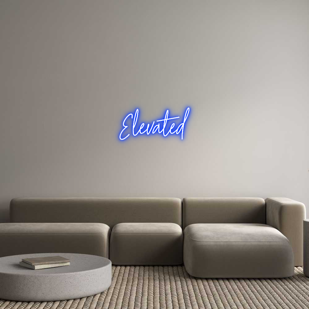 Custom Neon Text - Elevated