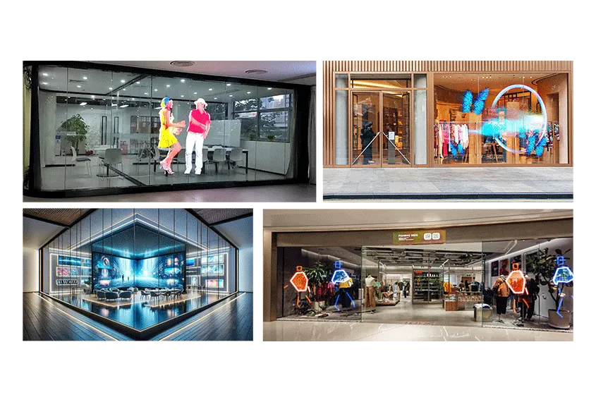 HT Series - High Transparent Glass LED Display