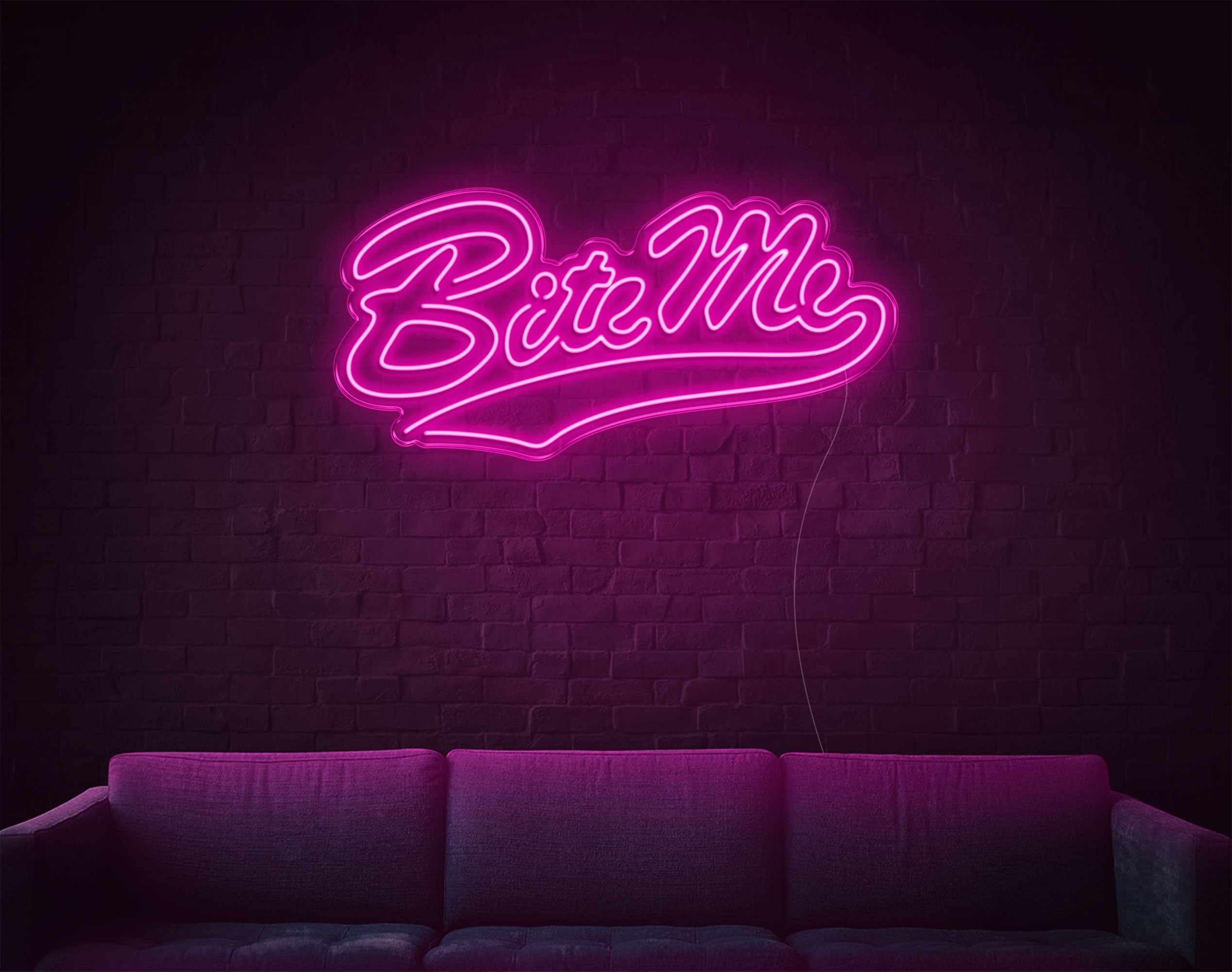 Bite Me LED Neon Sign