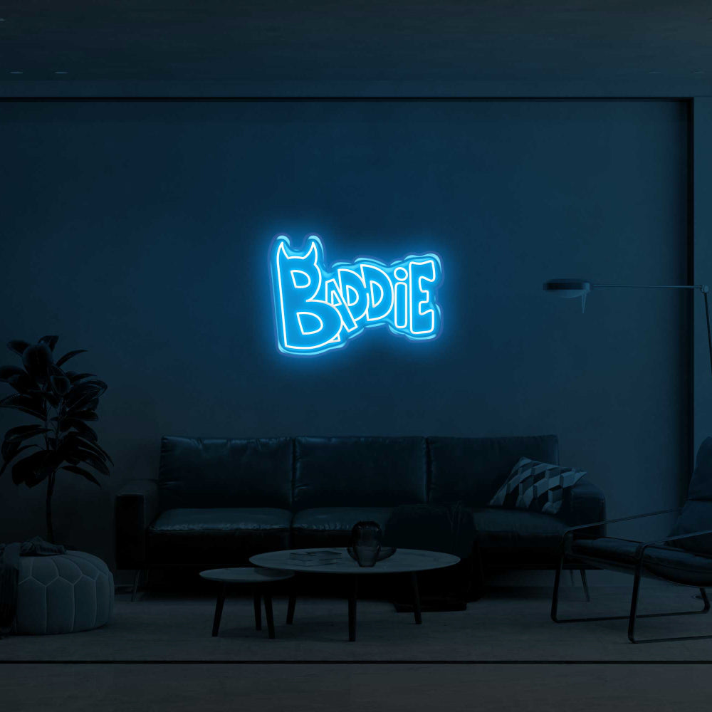 Baddie Devil LED Neon Sign