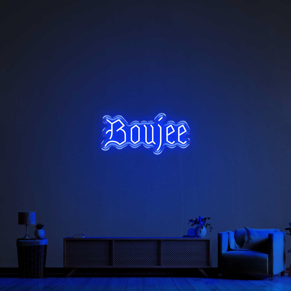 Boujee LED Neon Sign