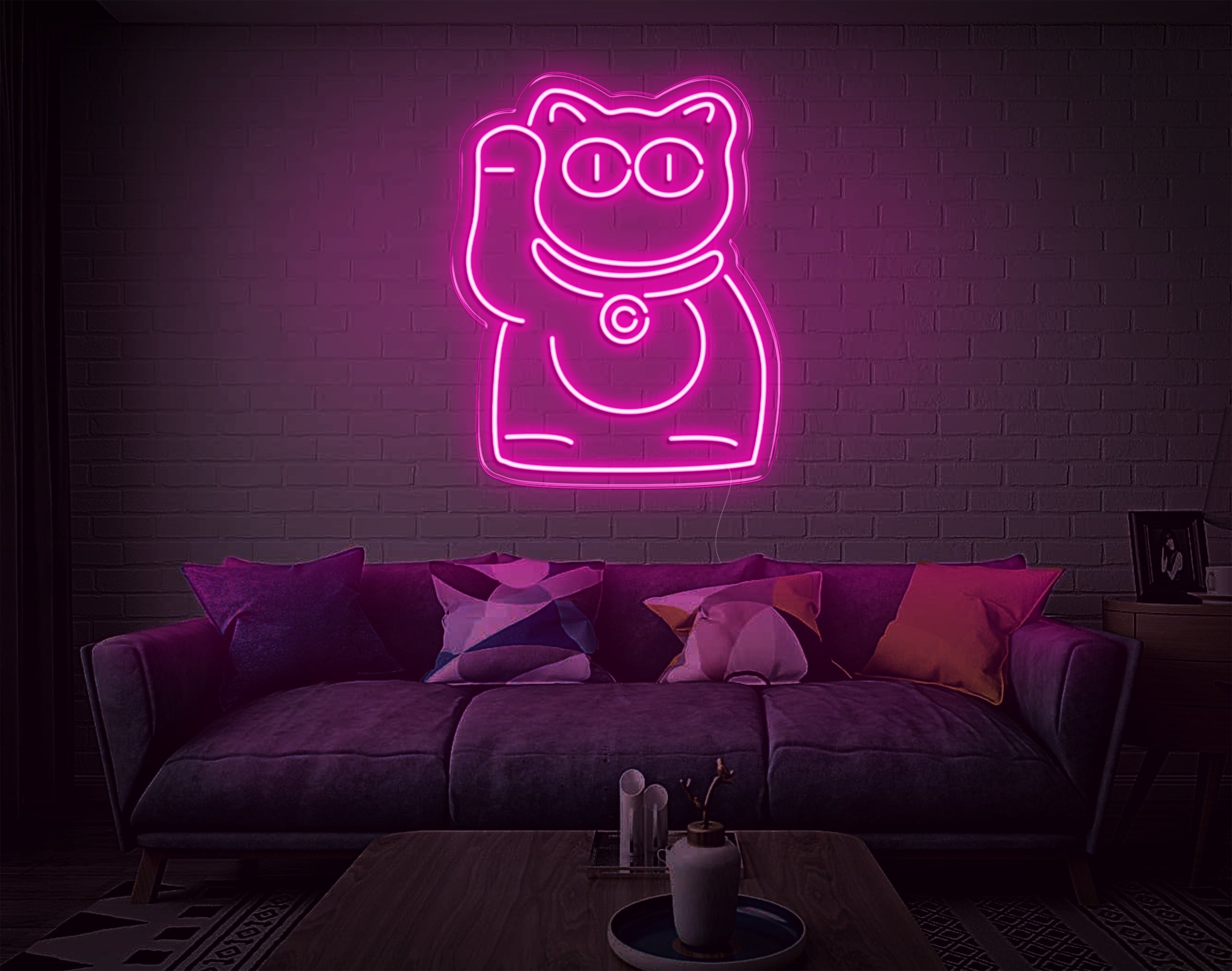 Cat V3 LED Neon Sign