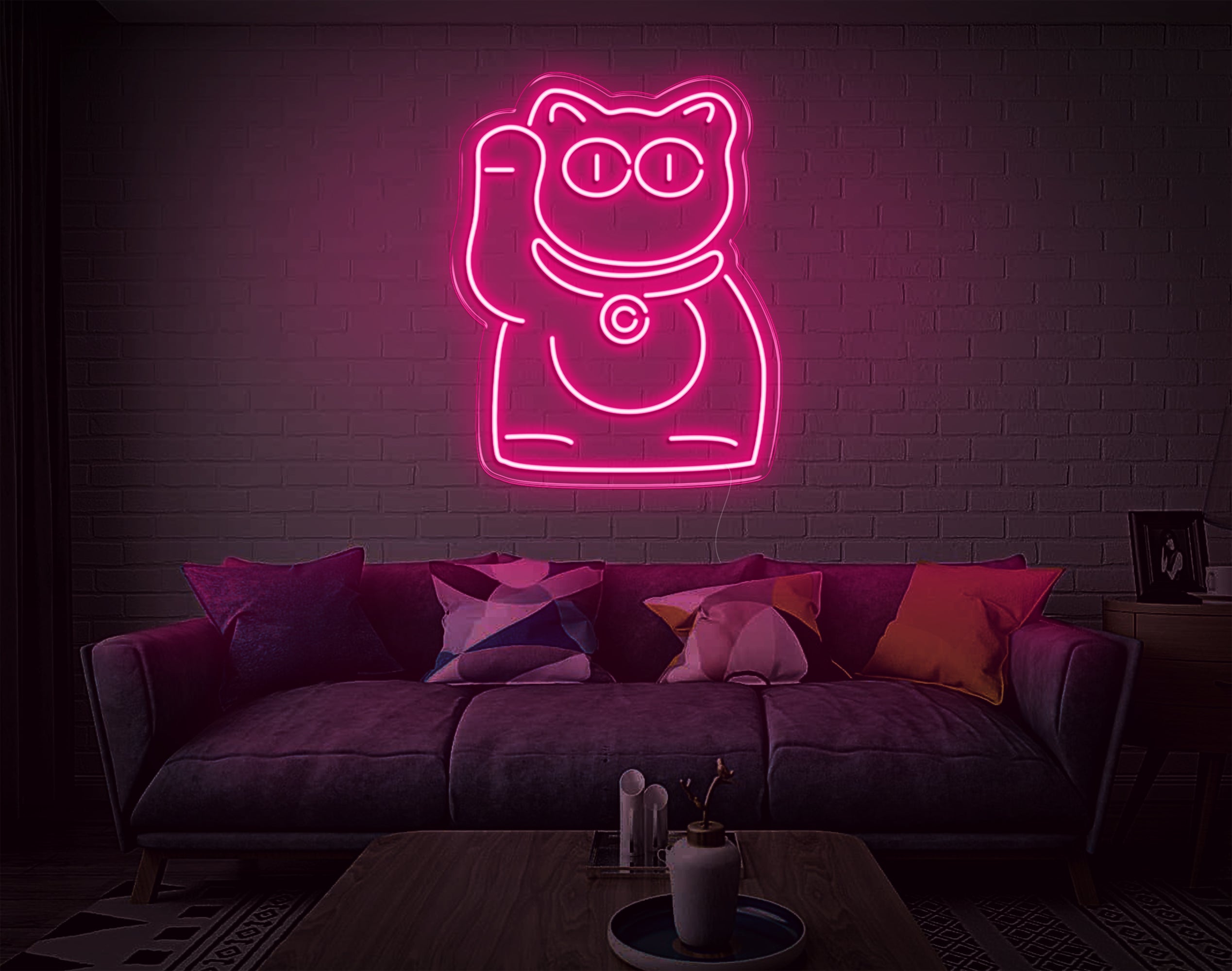 Cat V3 LED Neon Sign