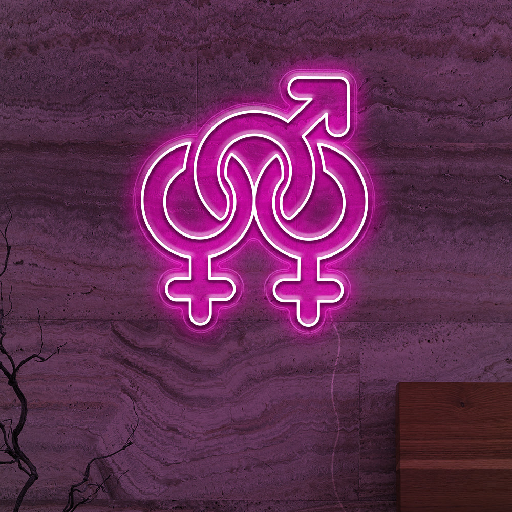 Bi Sexual LED Neon Sign