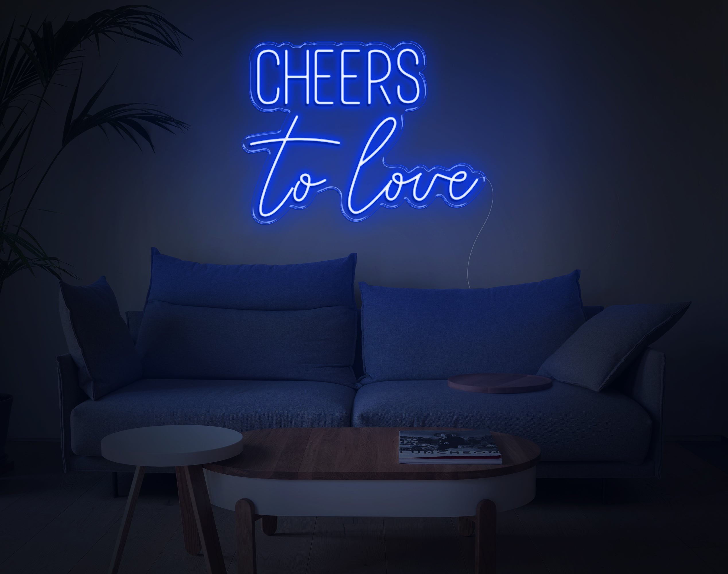 Cheers To Love LED Neon Sign