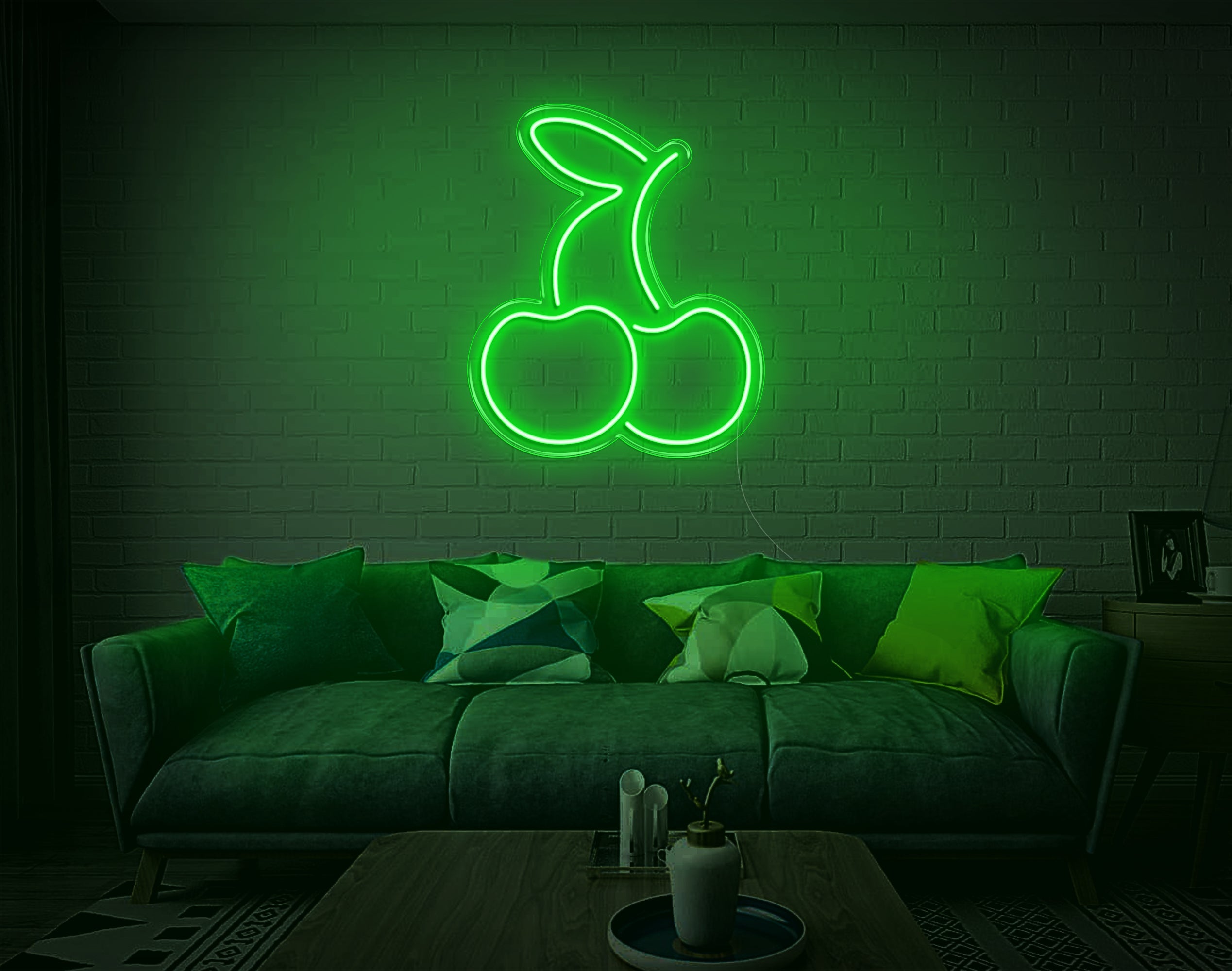 Cherry LED Neon Sign