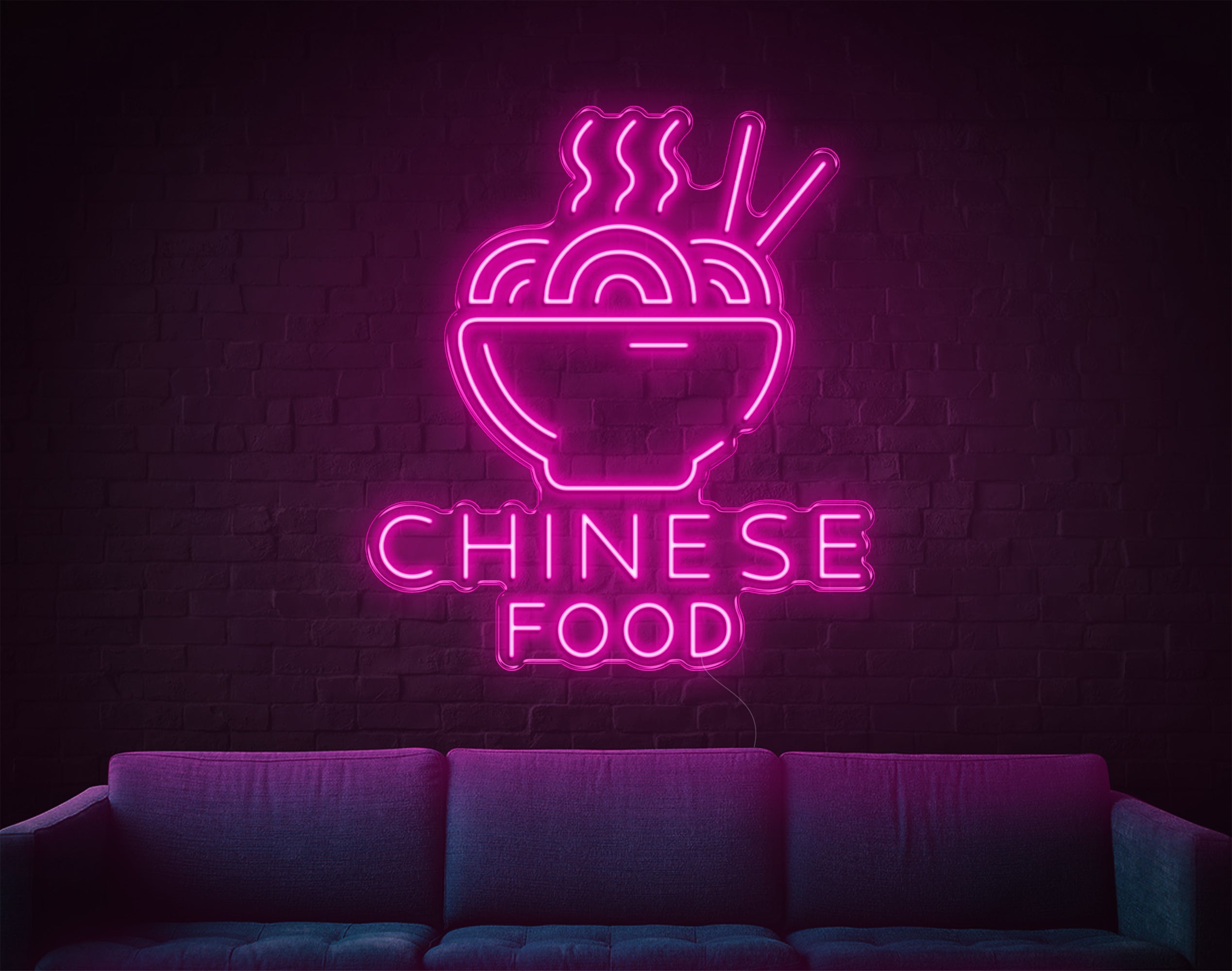 Chinese Food Neon Sign