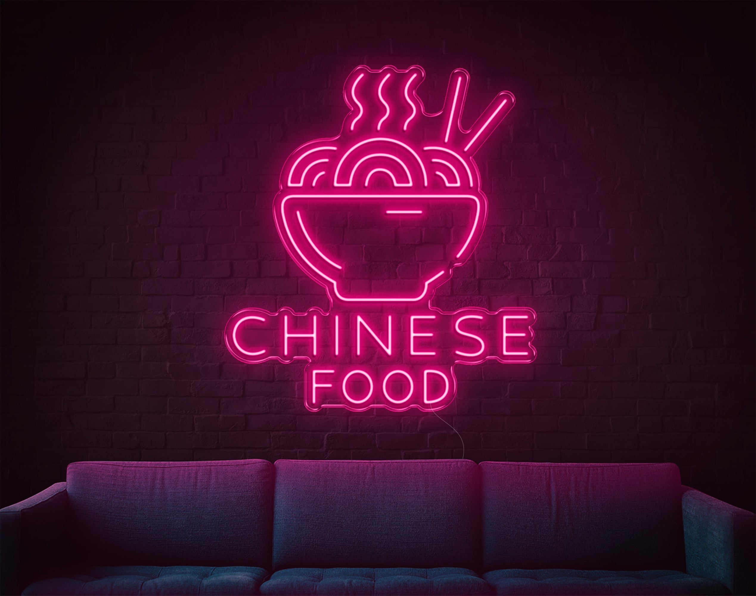 Chinese Food Neon Sign