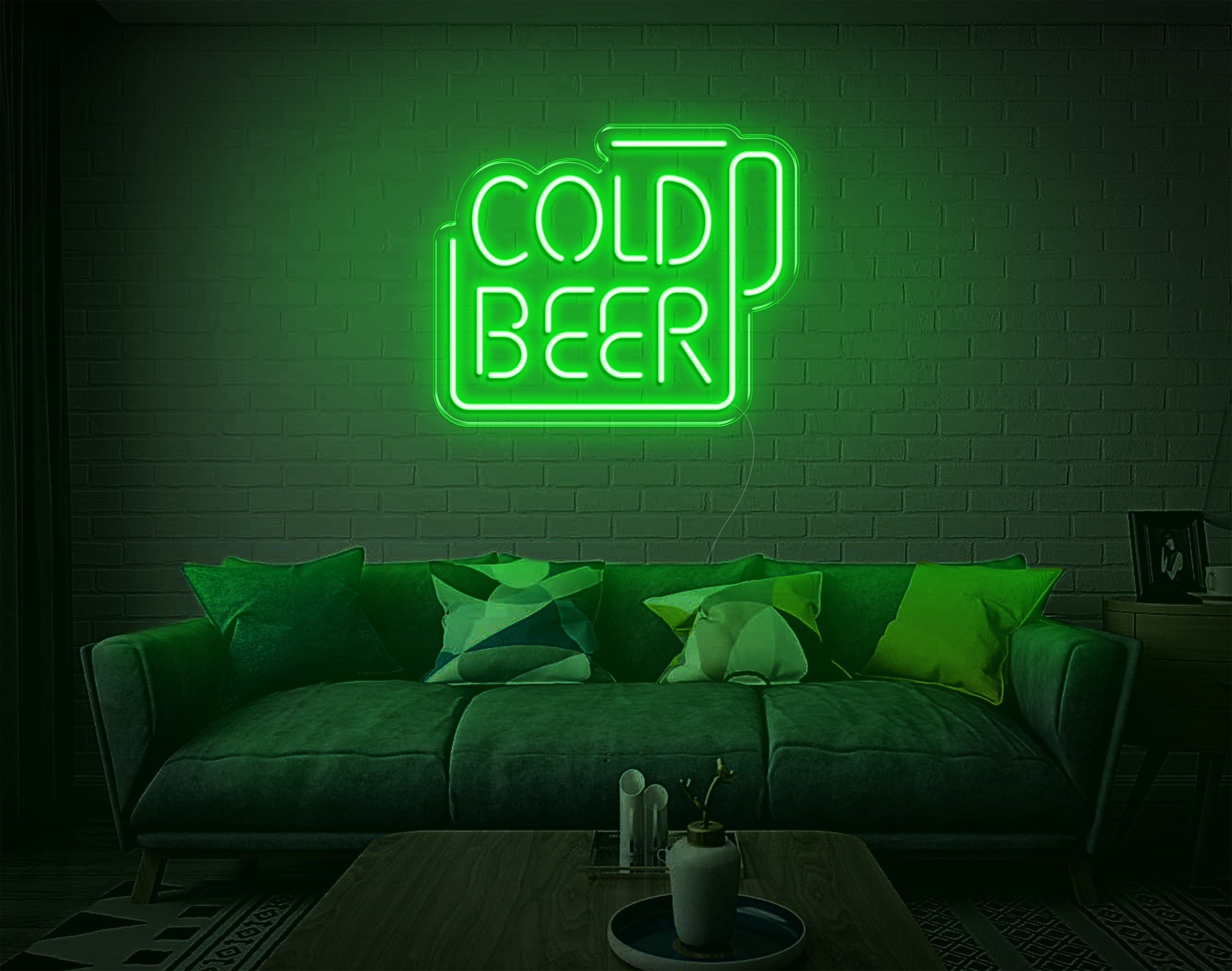 Cold Beer LED Neon Sign