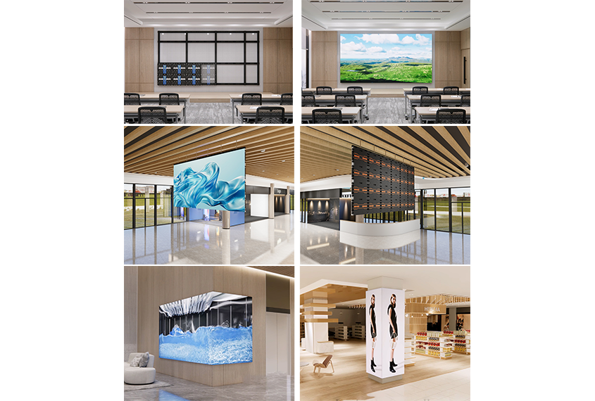 FIW Series - Cable-less Indoor Wall Mounted LED Display