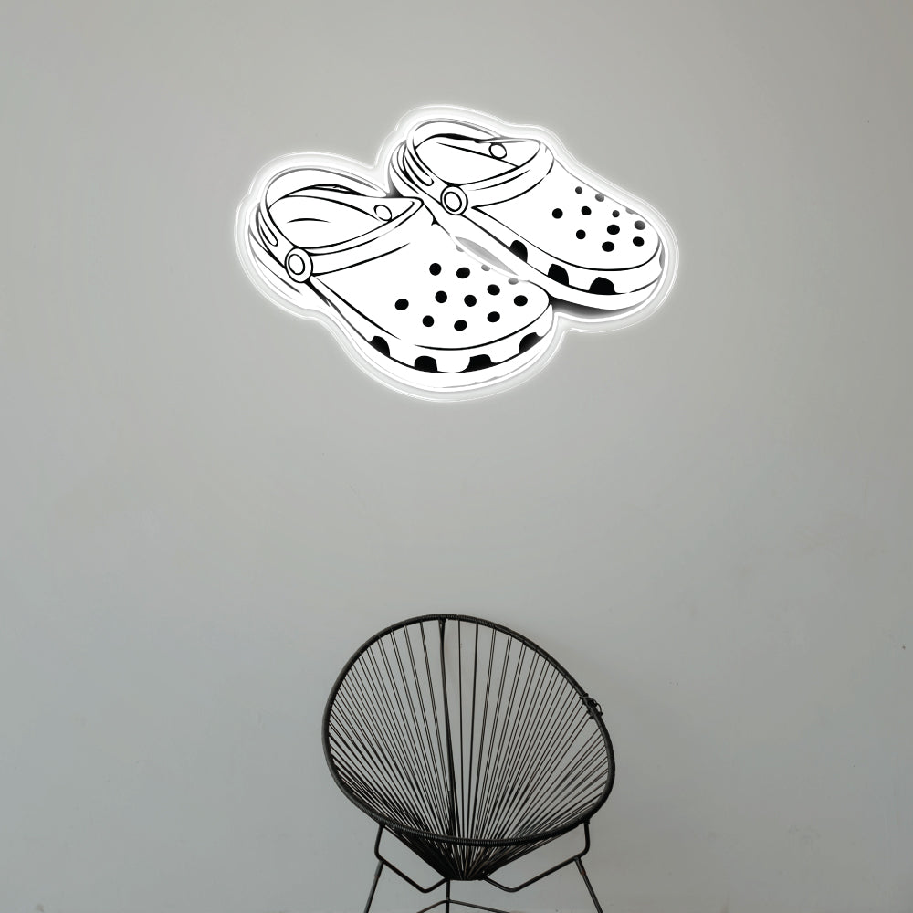 Crocs LED Neon Sign