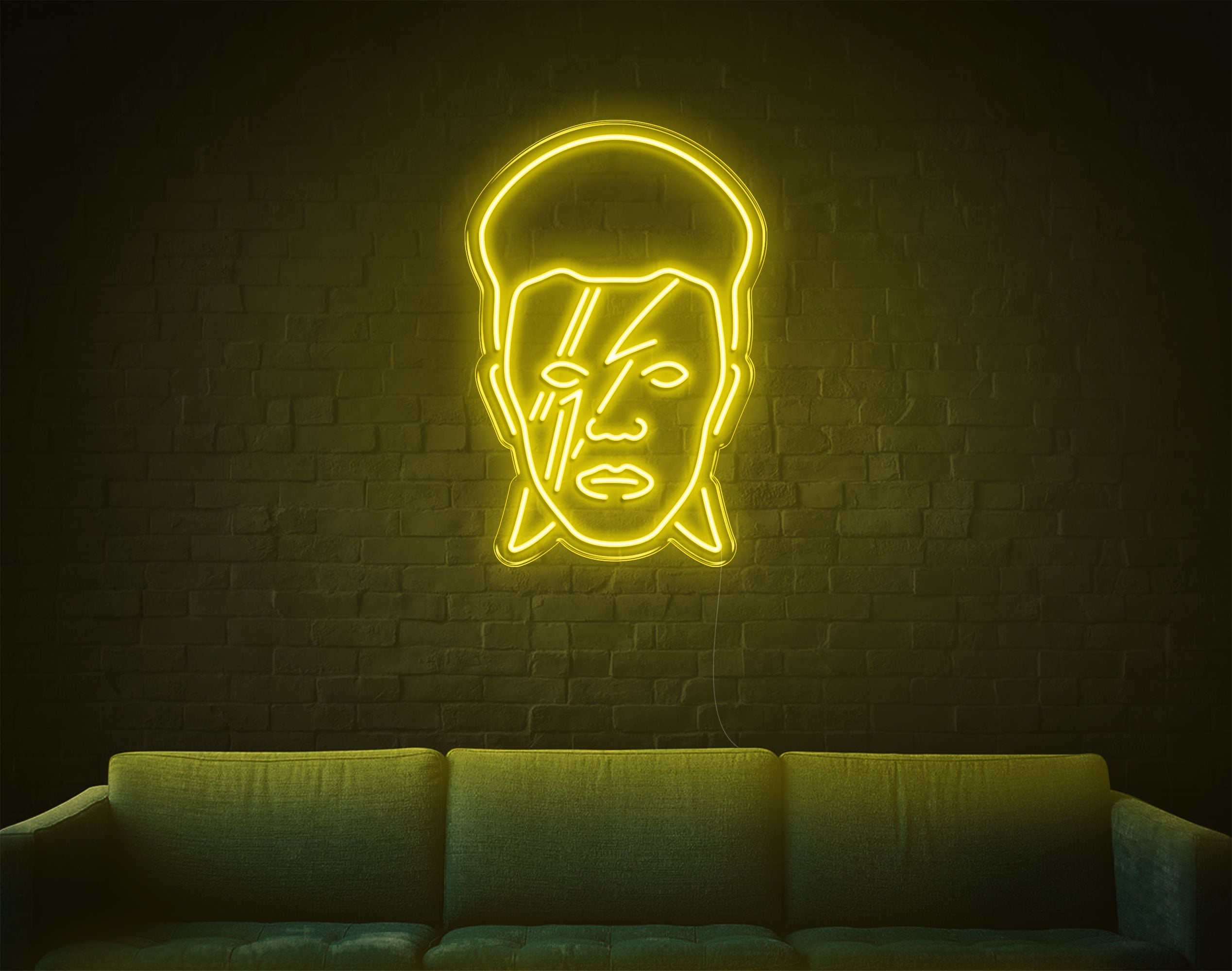 David Bowie LED Neon Sign