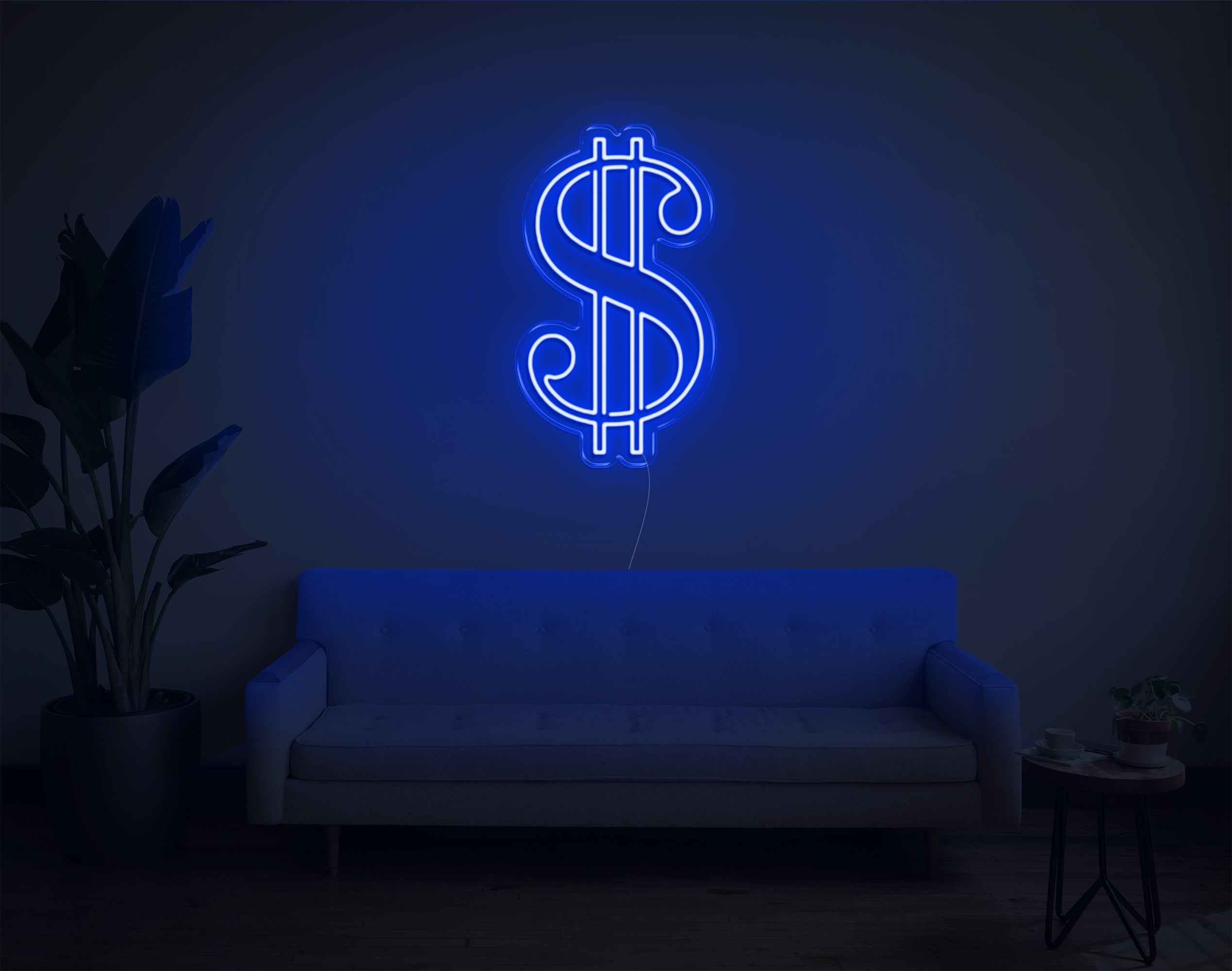 Dollar Sign LED Neon Sign