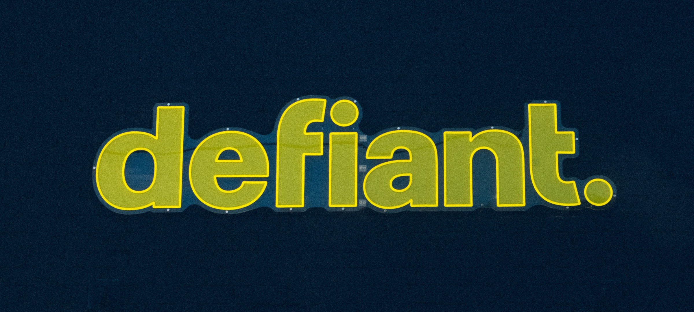 DEFIANT’S HQ BRAND STATEMENT