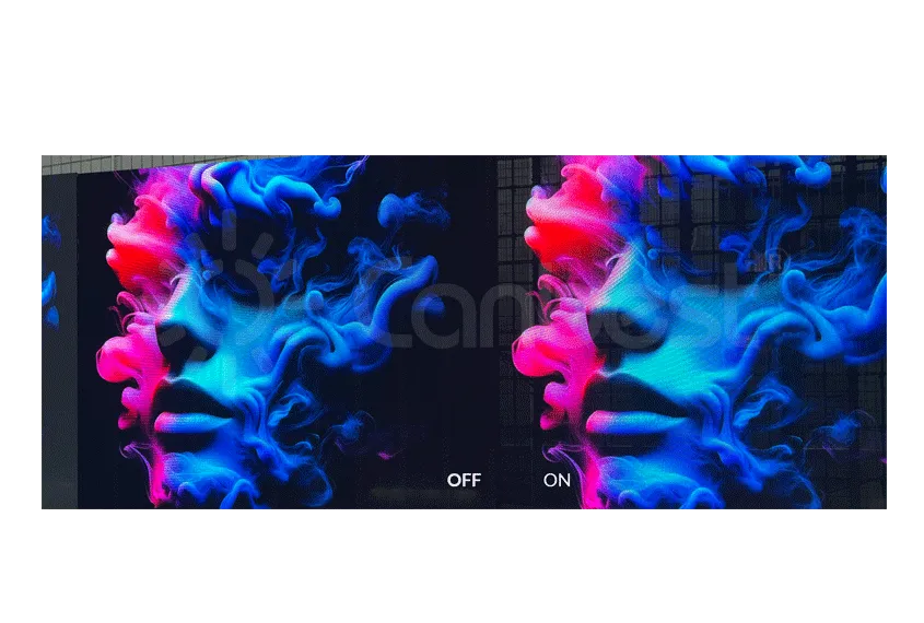 RT Series - Ultra-Transparent Black LED Screen for Events