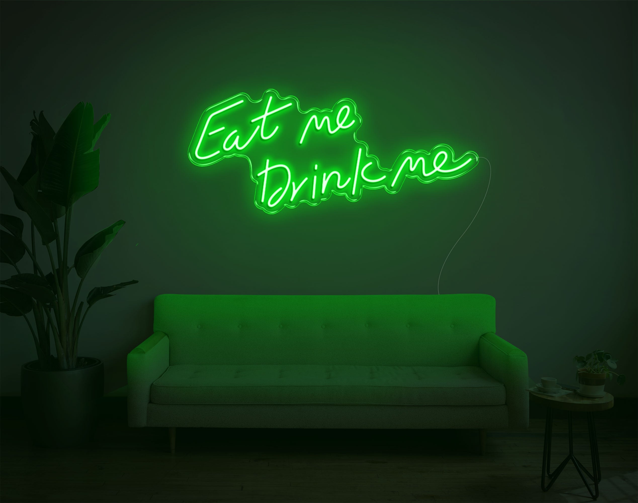 Eat Me Drink Me LED Neon Sign