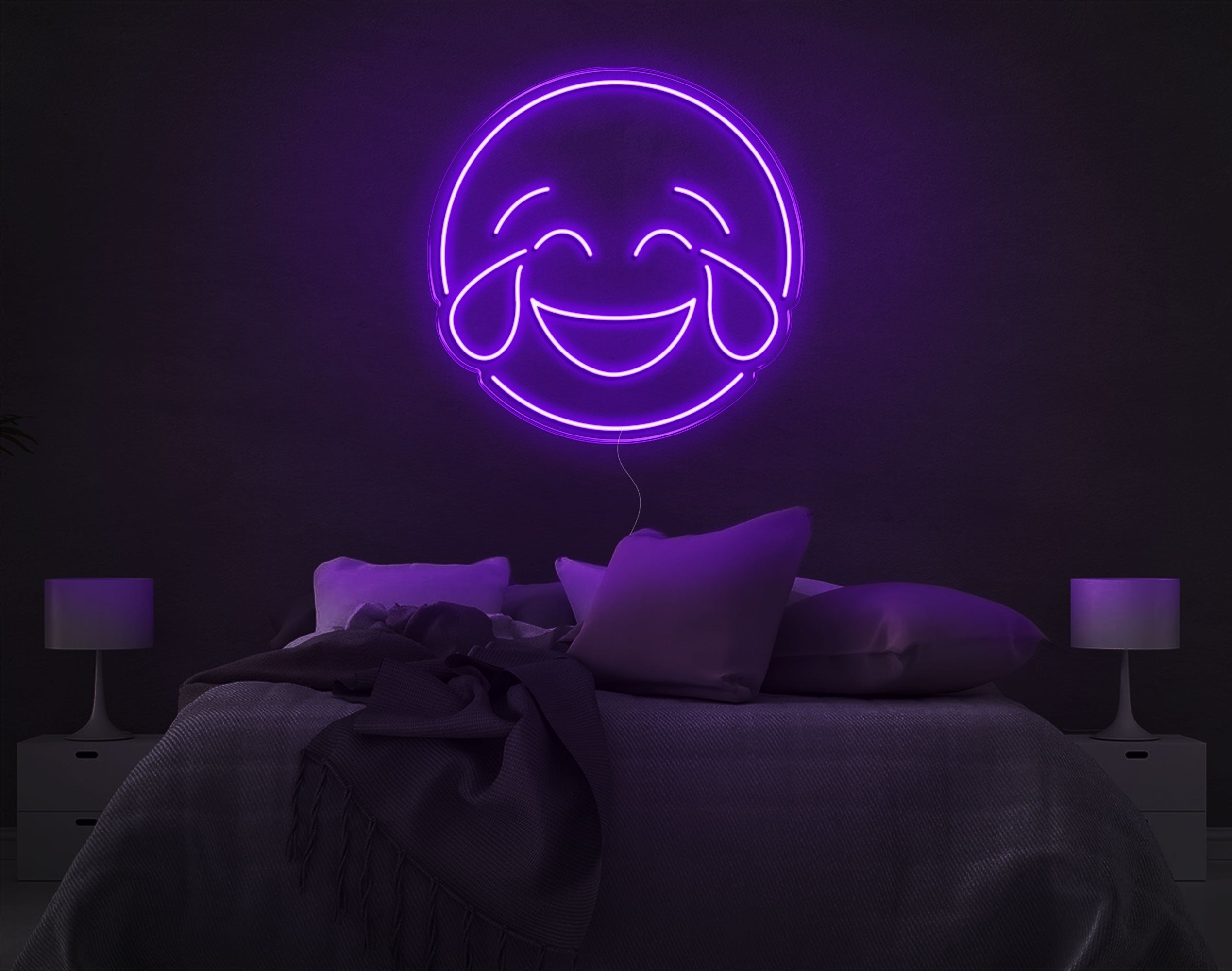 Emoticon LED Neon Sign