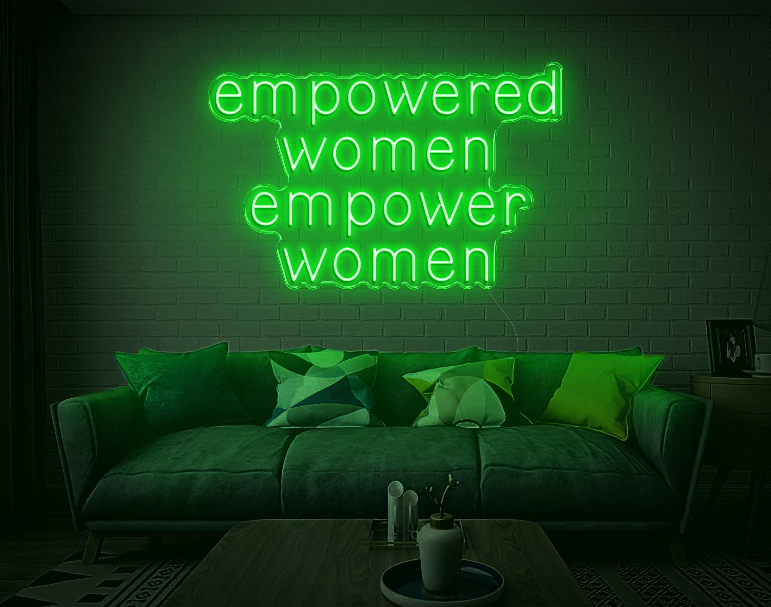 Empowered Women LED Neon Sign