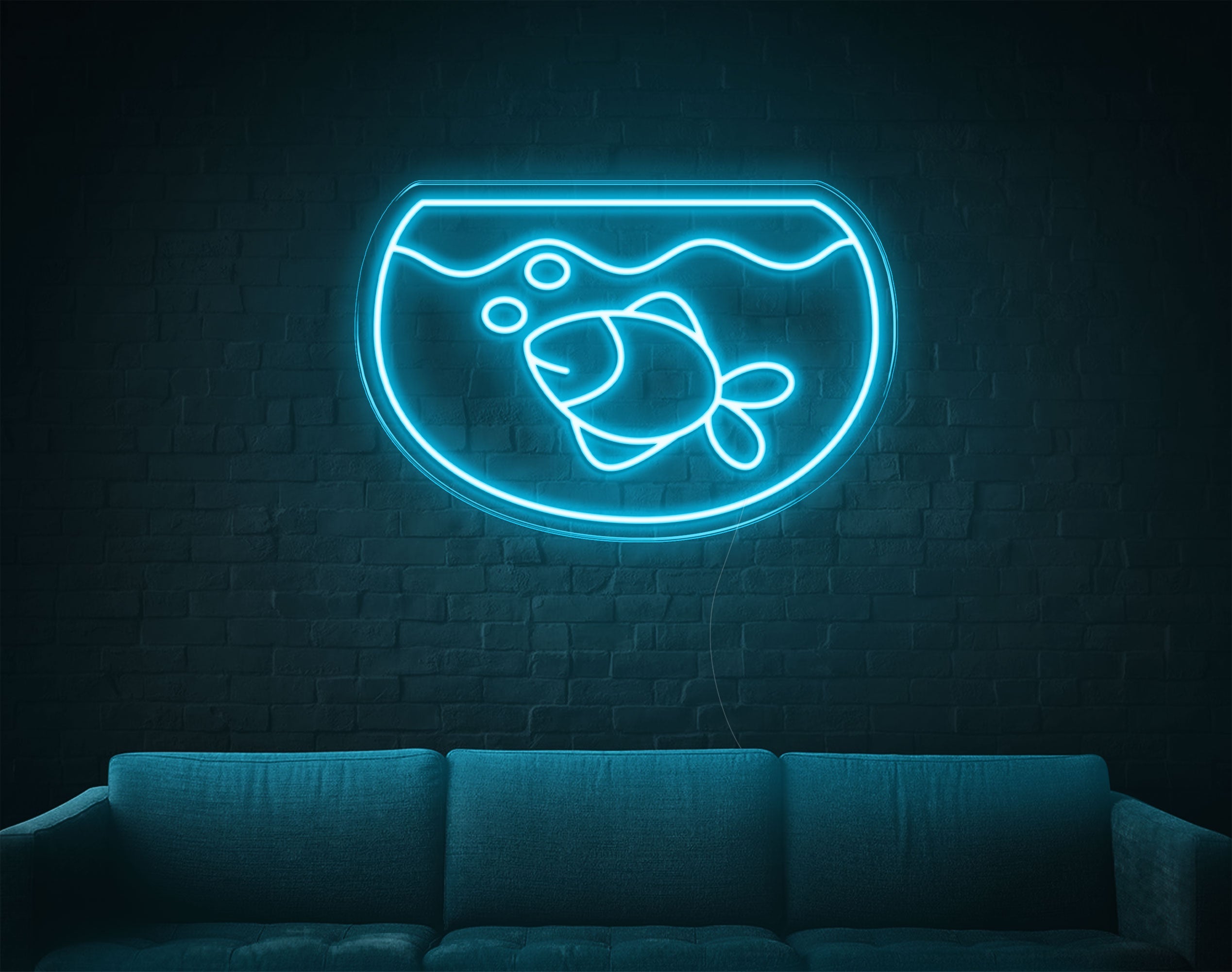 Fishtank LED Neon Sign