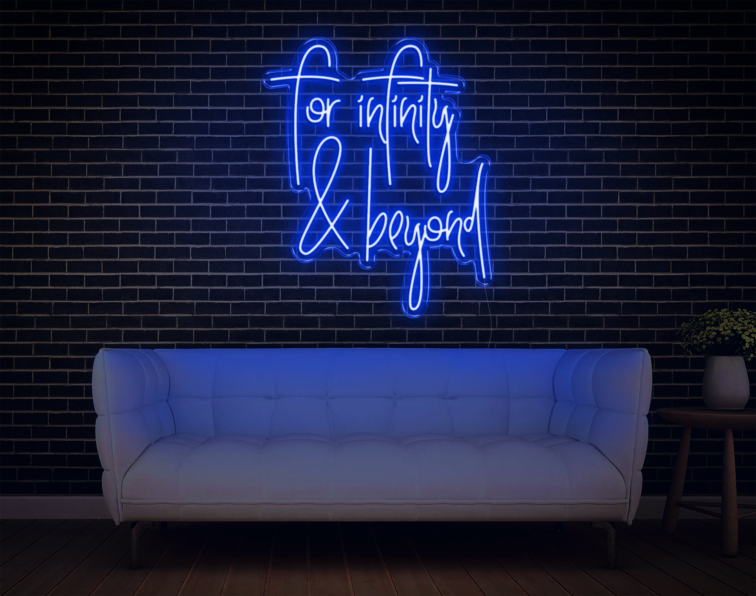 For Infinity And Beyond LED Neon Sign