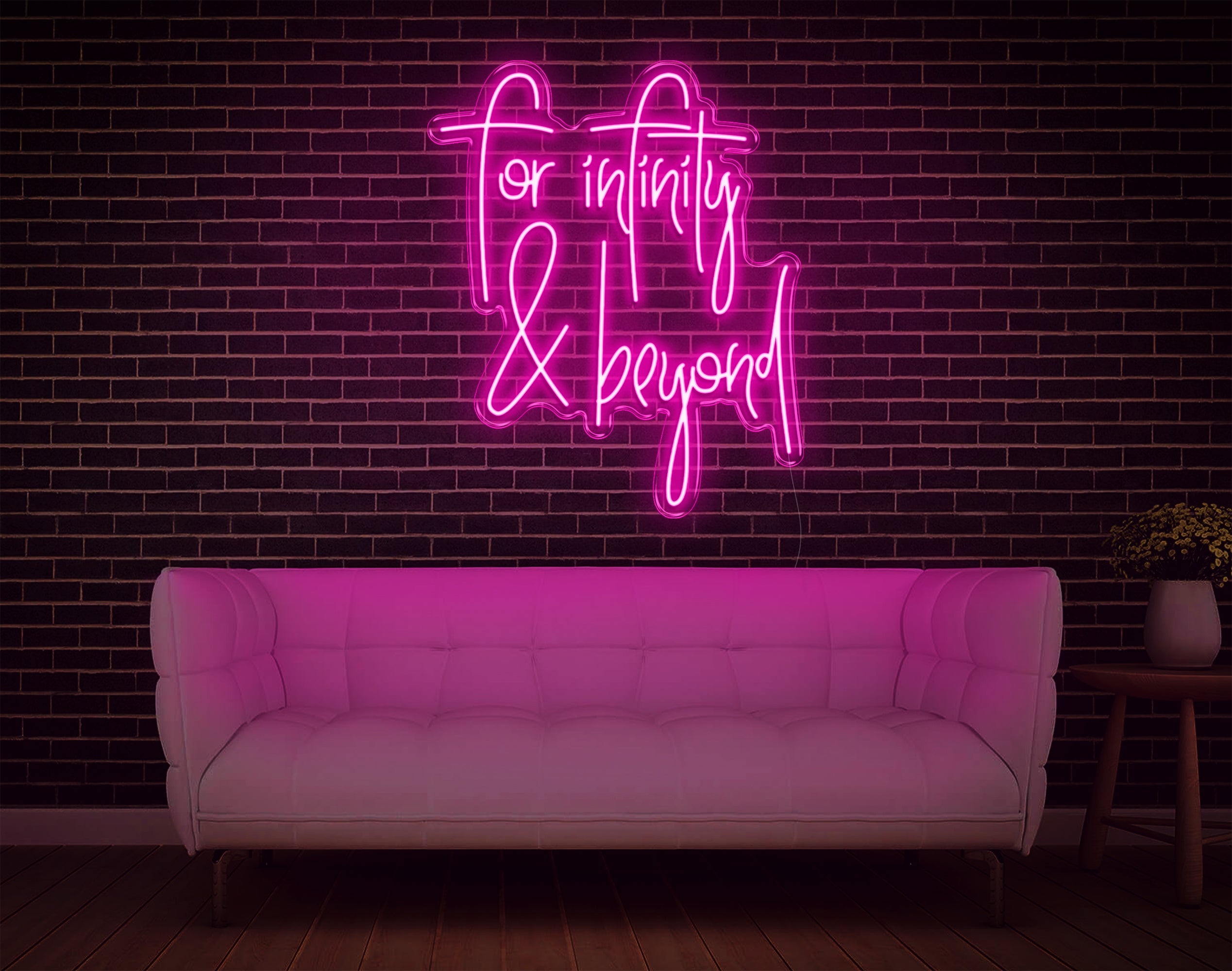 For Infinity And Beyond LED Neon Sign