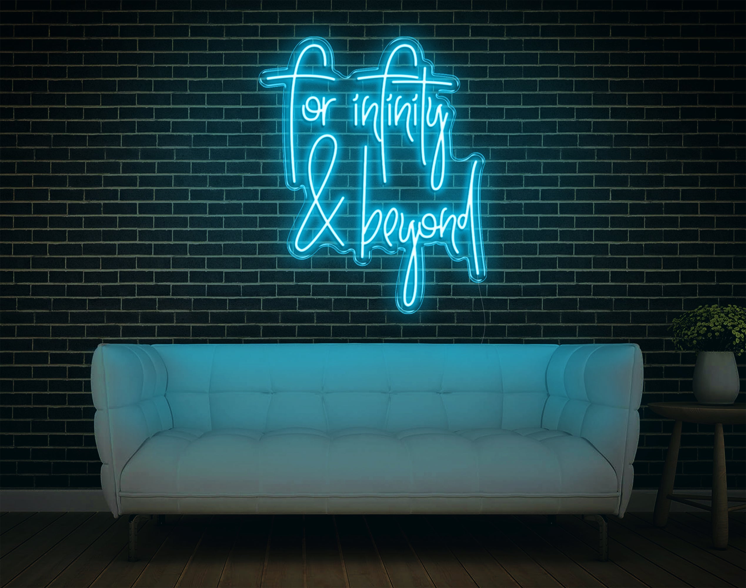 For Infinity And Beyond LED Neon Sign