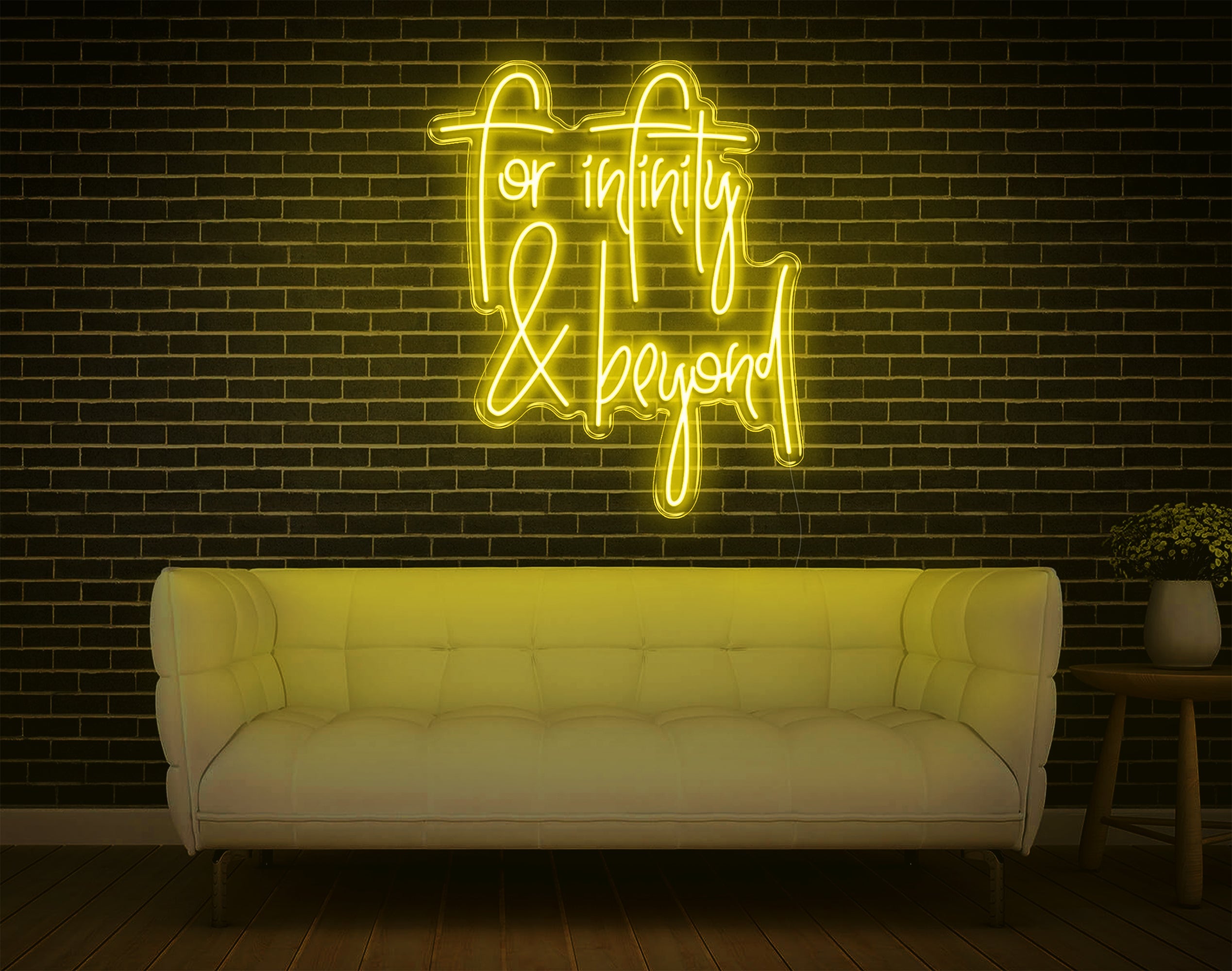 For Infinity And Beyond LED Neon Sign