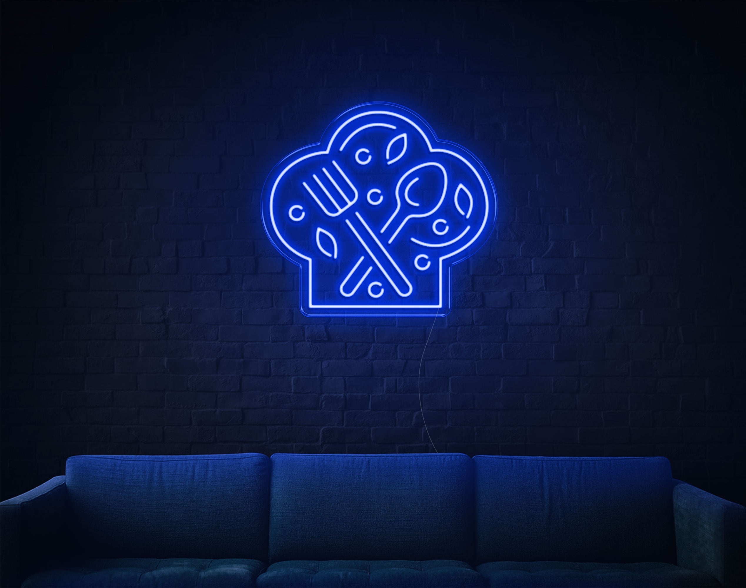 Fork Spoon LED Neon Sign