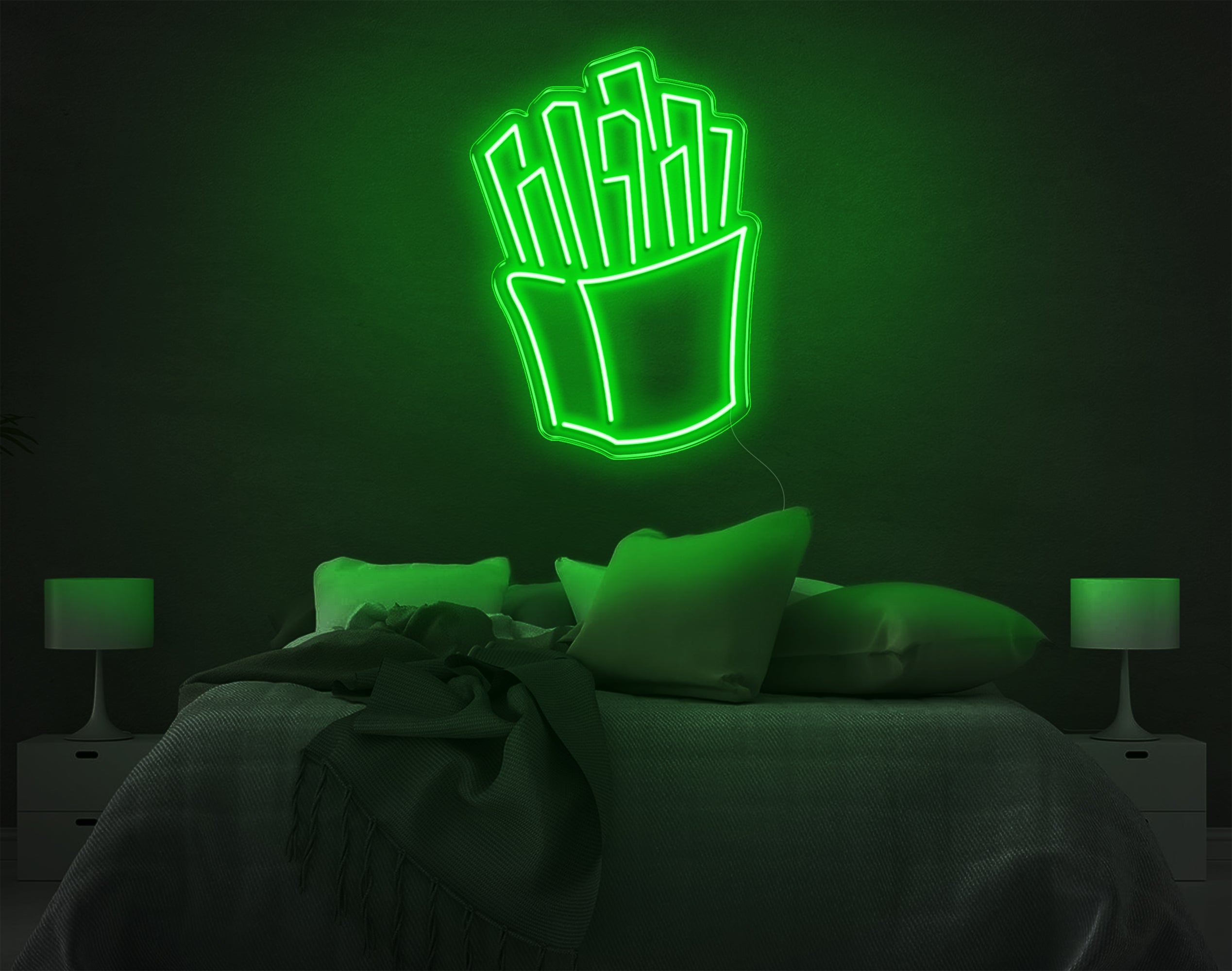 Fries LED Neon Sign