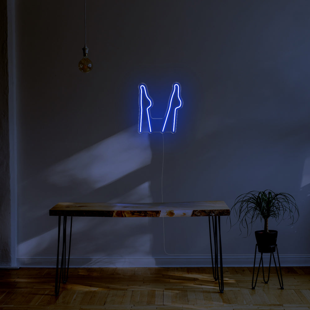 Legs LED Neon Sign