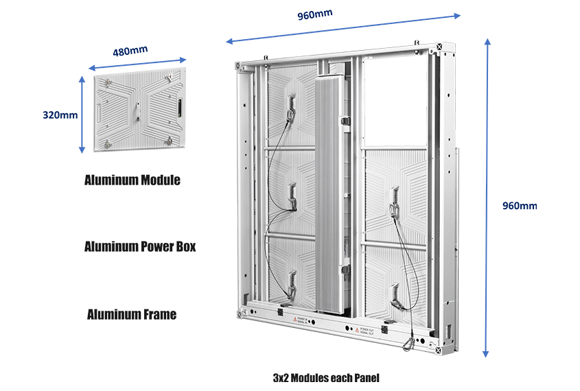 A Series - Full Aluminium Energy-Saving Outdoor LED Display