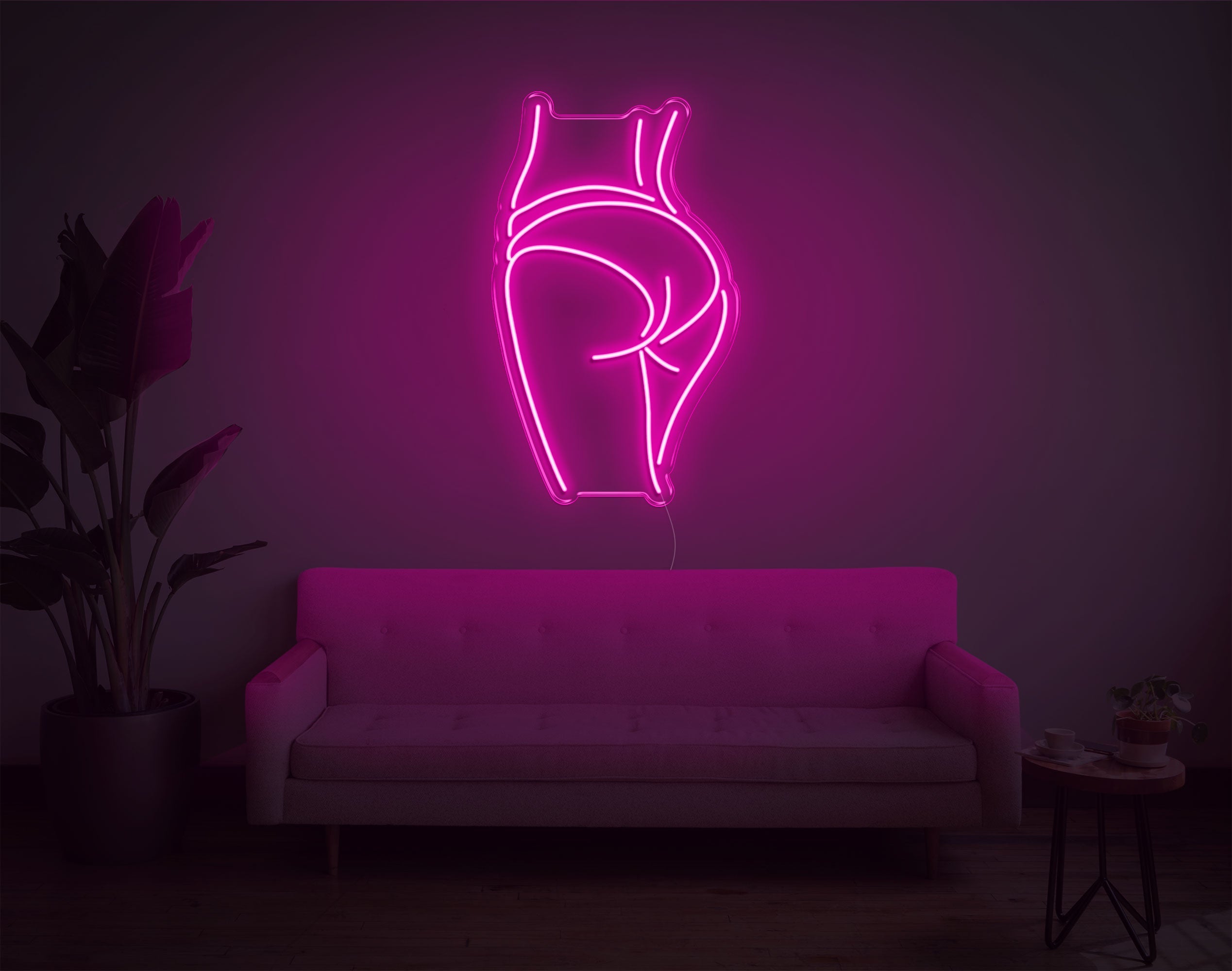 Girl'S Butt LED Neon Sign