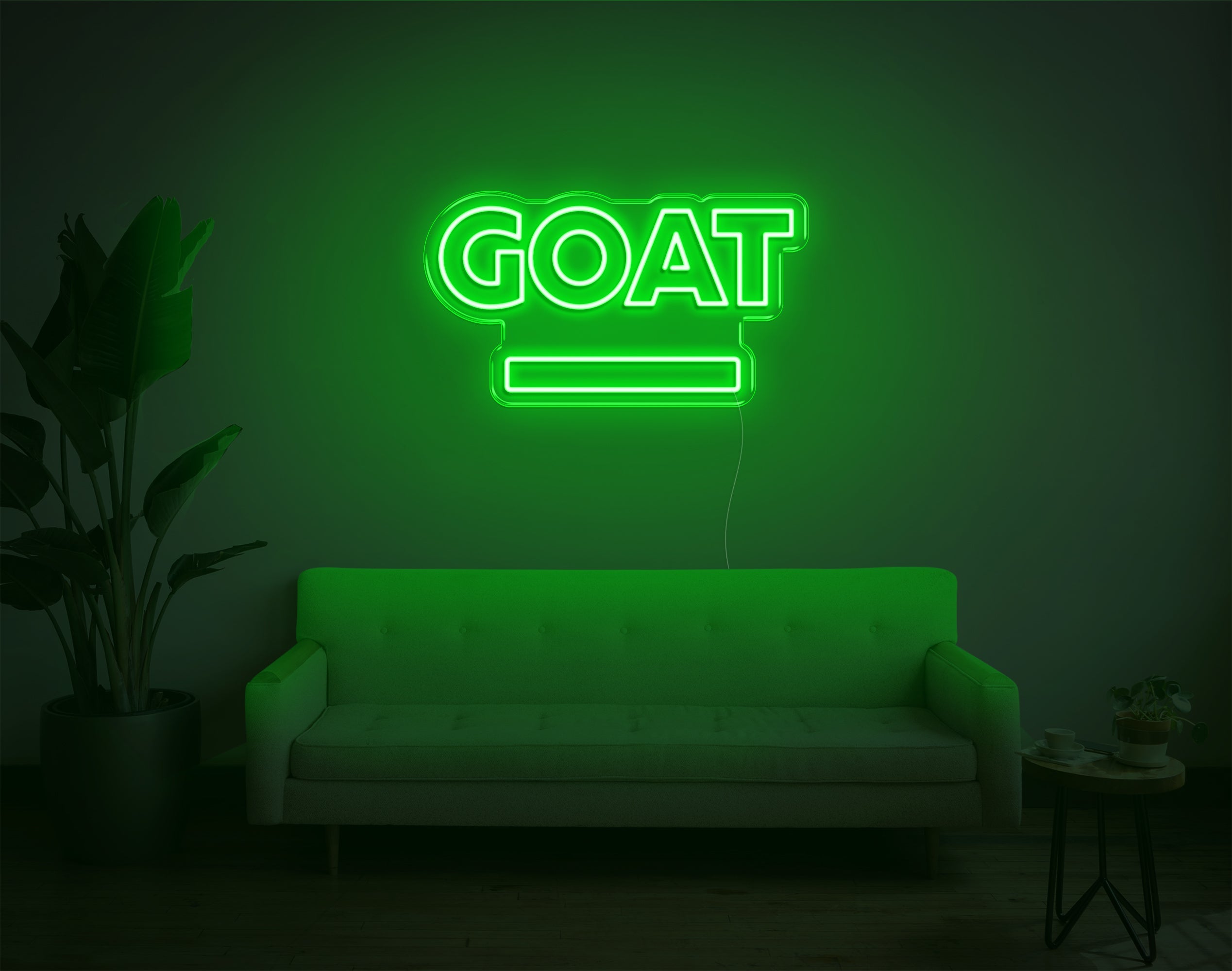 Goat LED Neon Sign