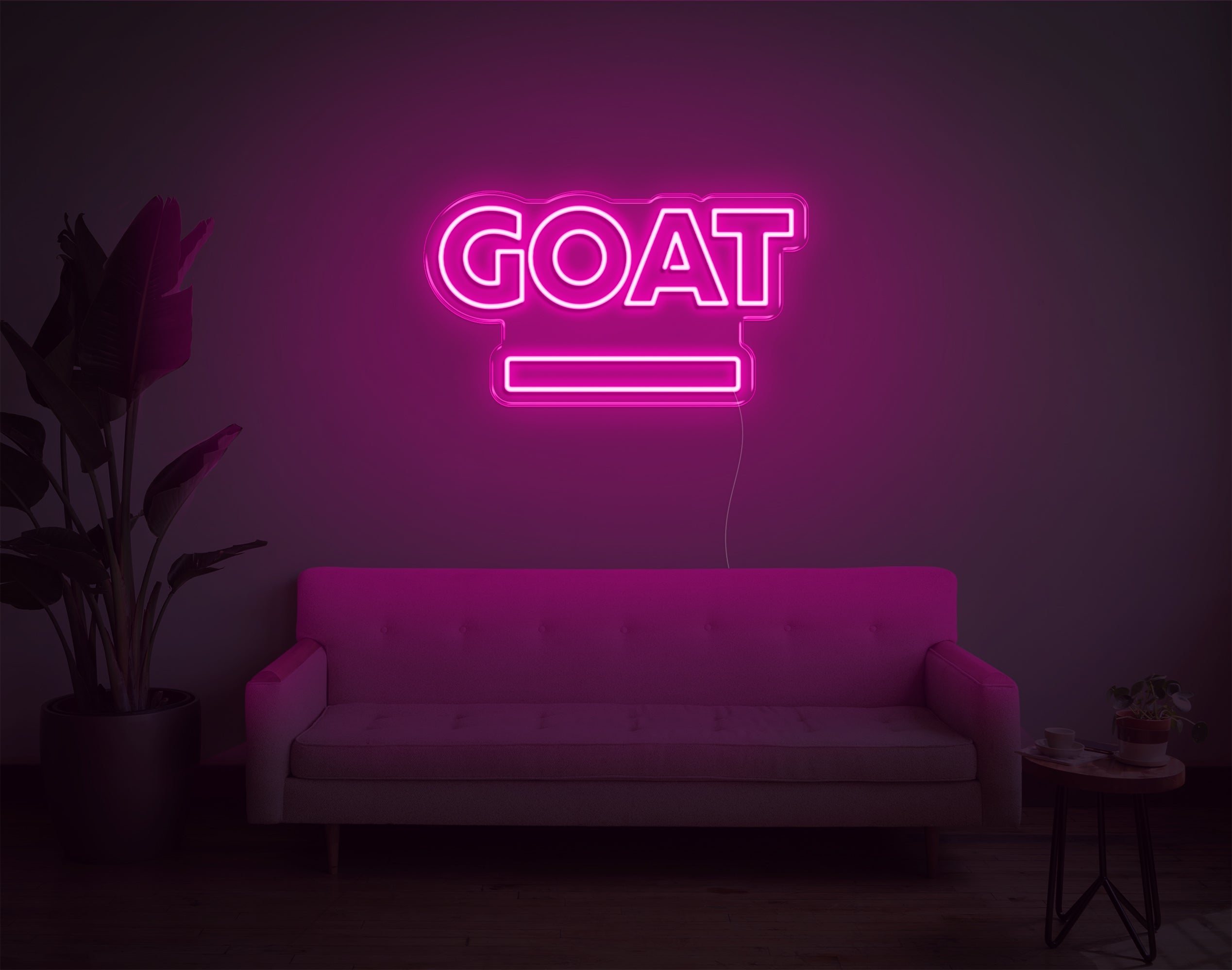 Goat LED Neon Sign