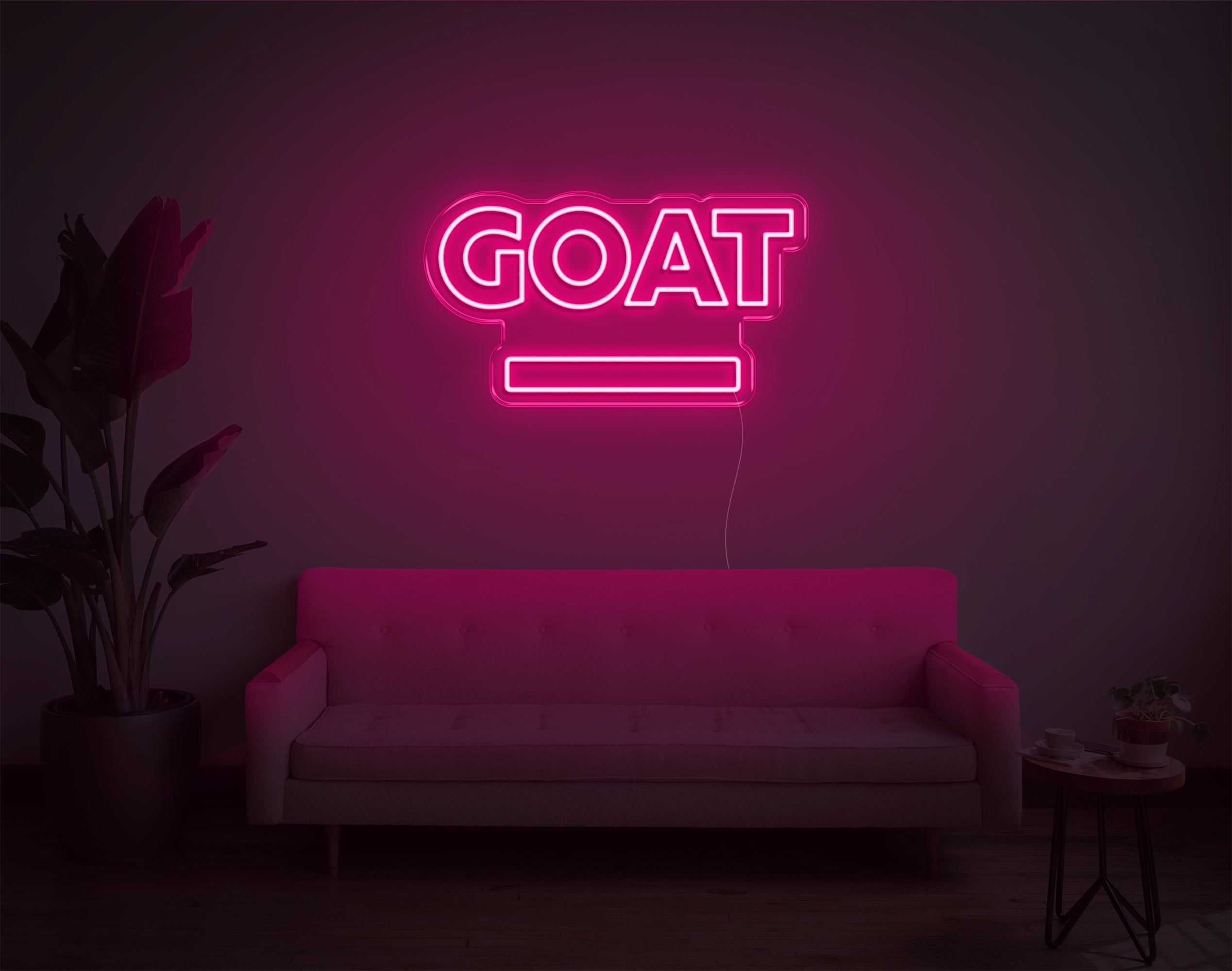 Goat LED Neon Sign