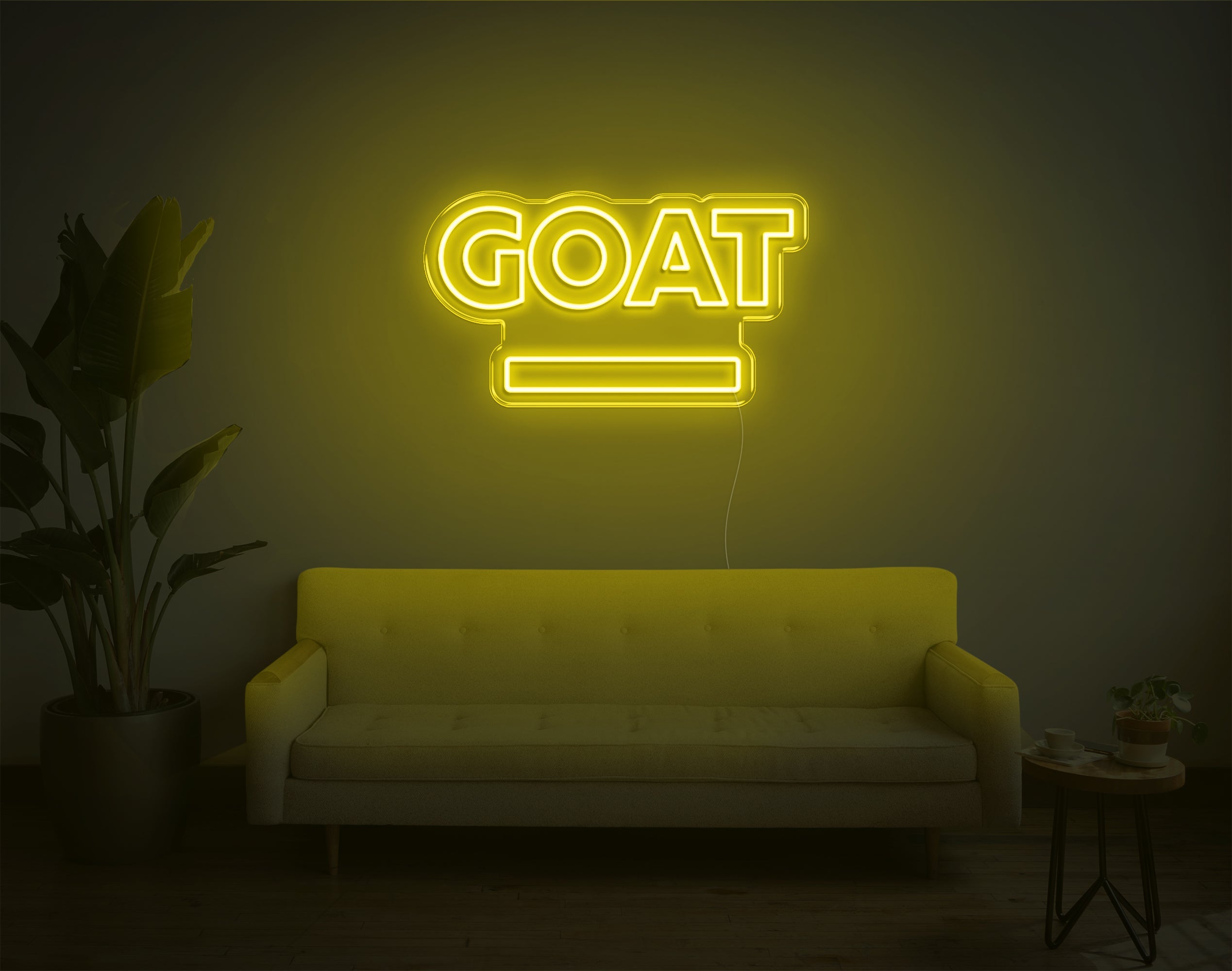 Goat LED Neon Sign